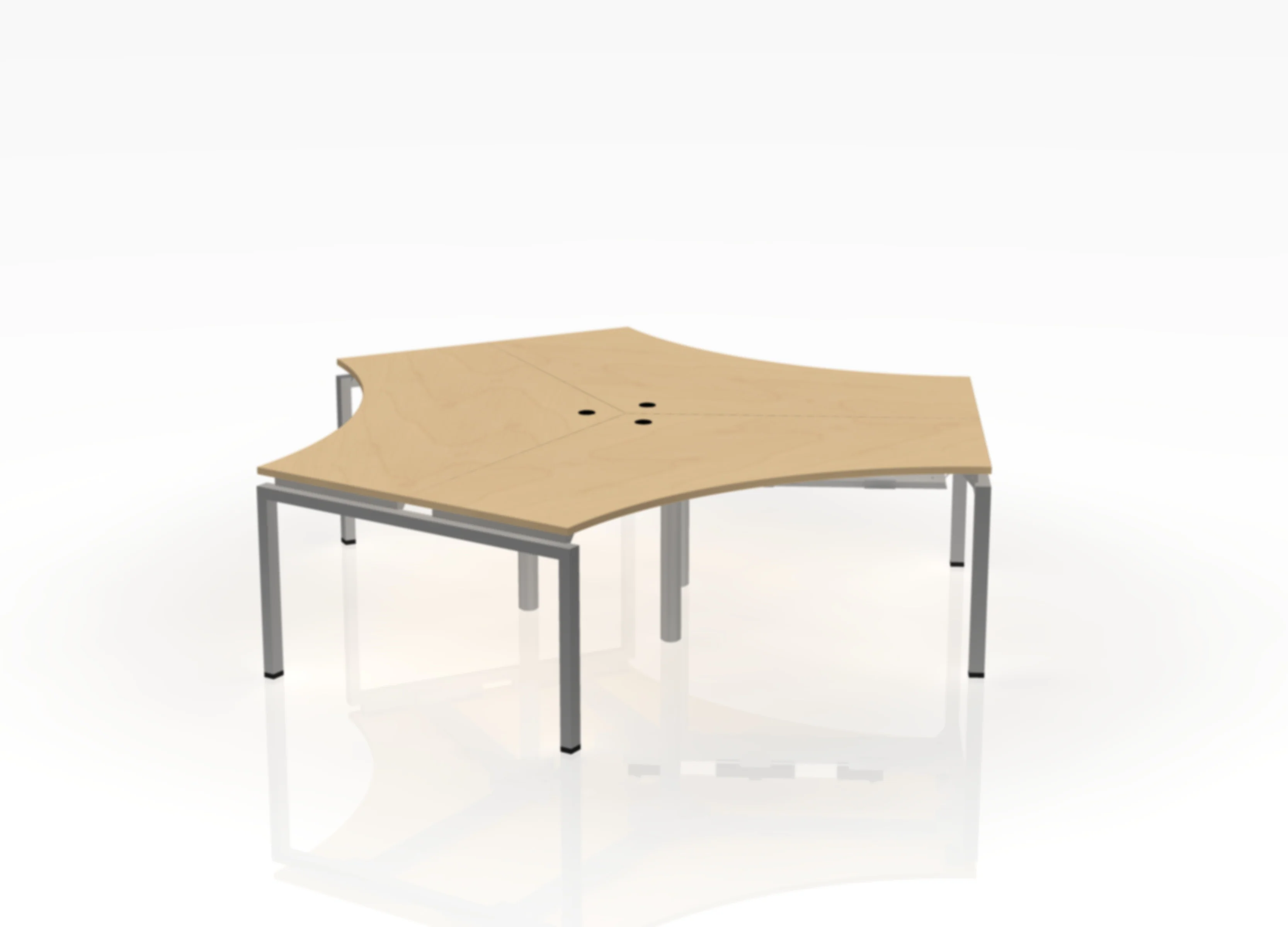 120 Jot Desk - Pod of 3 - Image 12