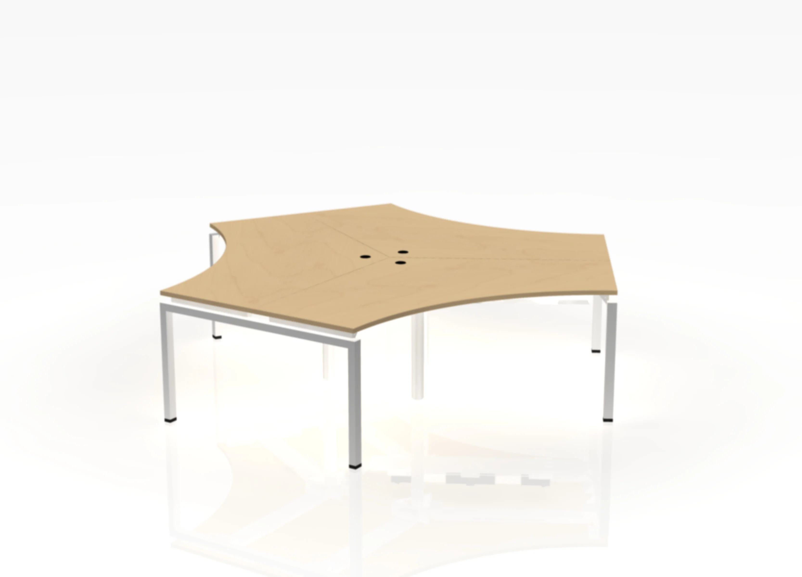 120 Jot Desk - Pod of 3 - Image 13