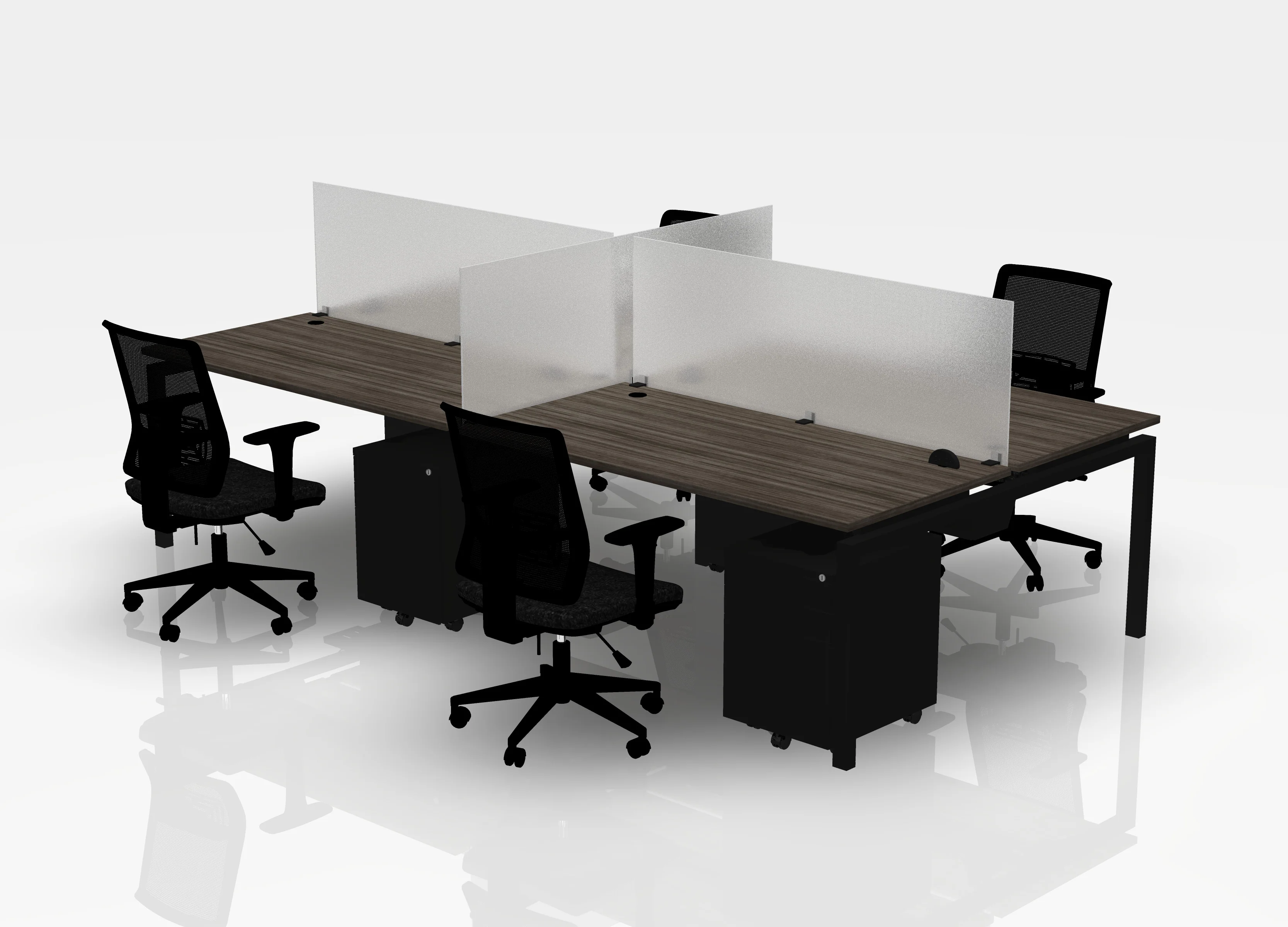 24" Jot Desk Bundle - Pod of 4 - Image 11