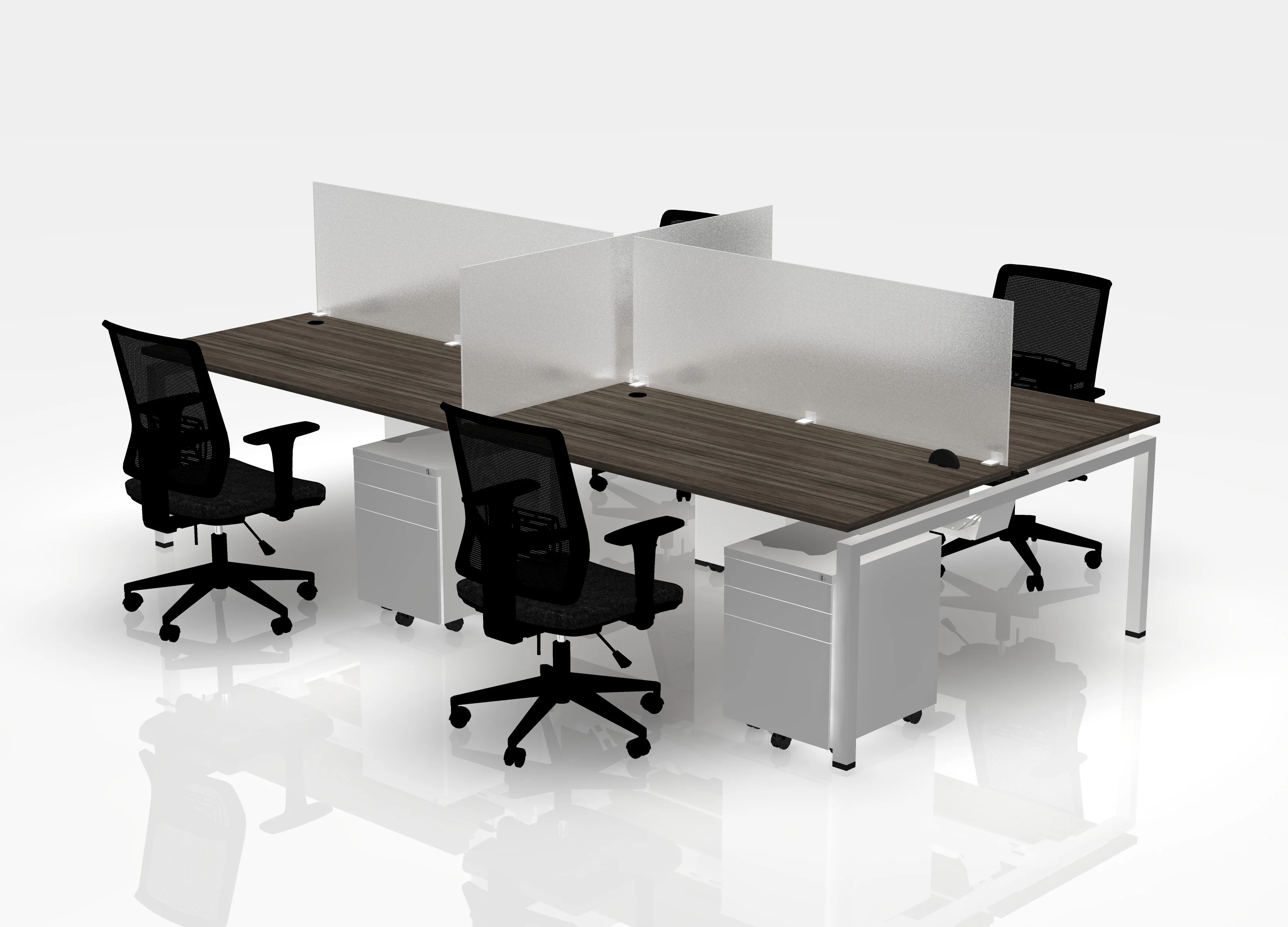 24" Jot Desk Bundle - Pod of 4 - Image 23