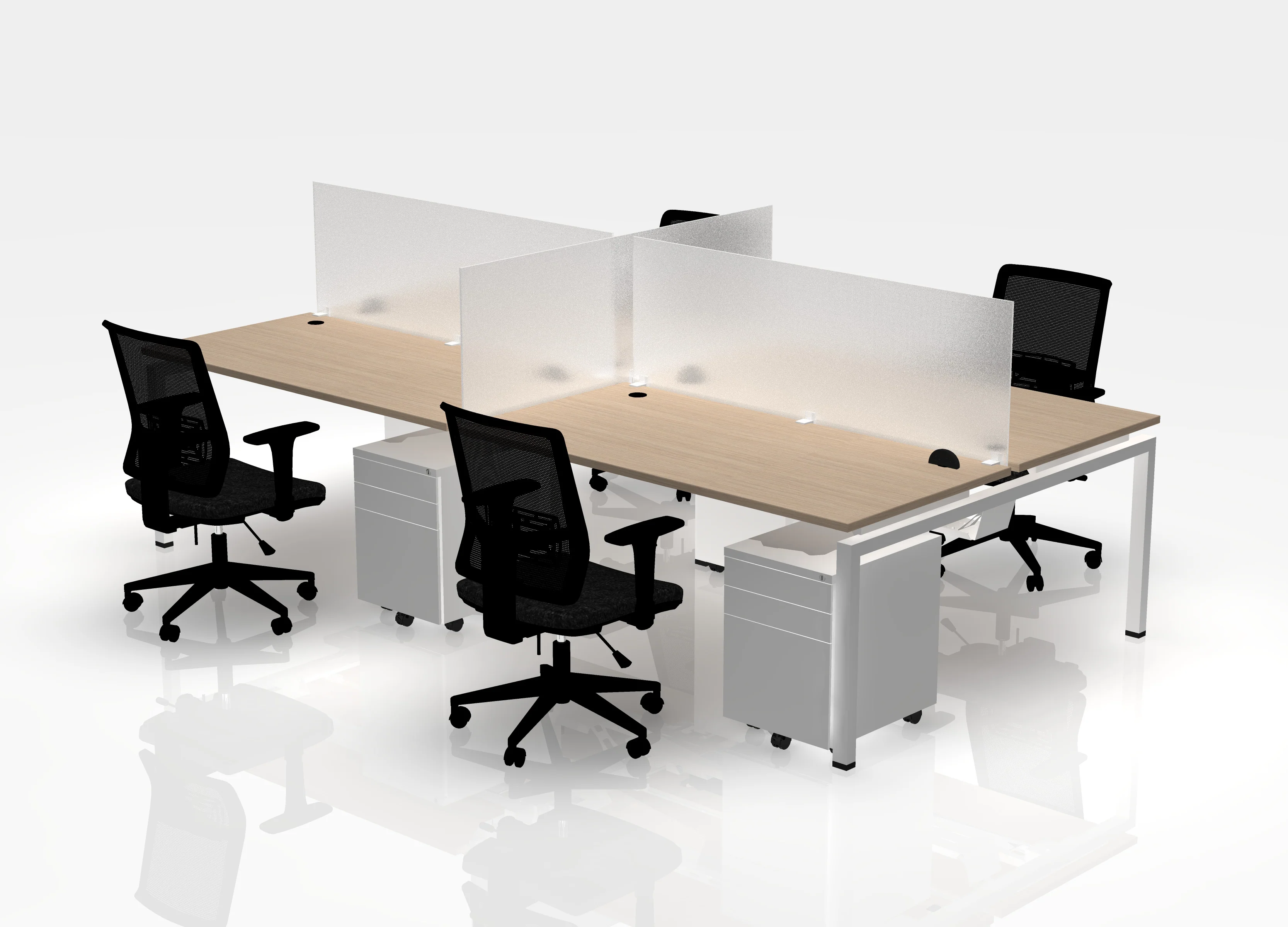 24" Jot Desk Bundle - Pod of 4 - Image 33