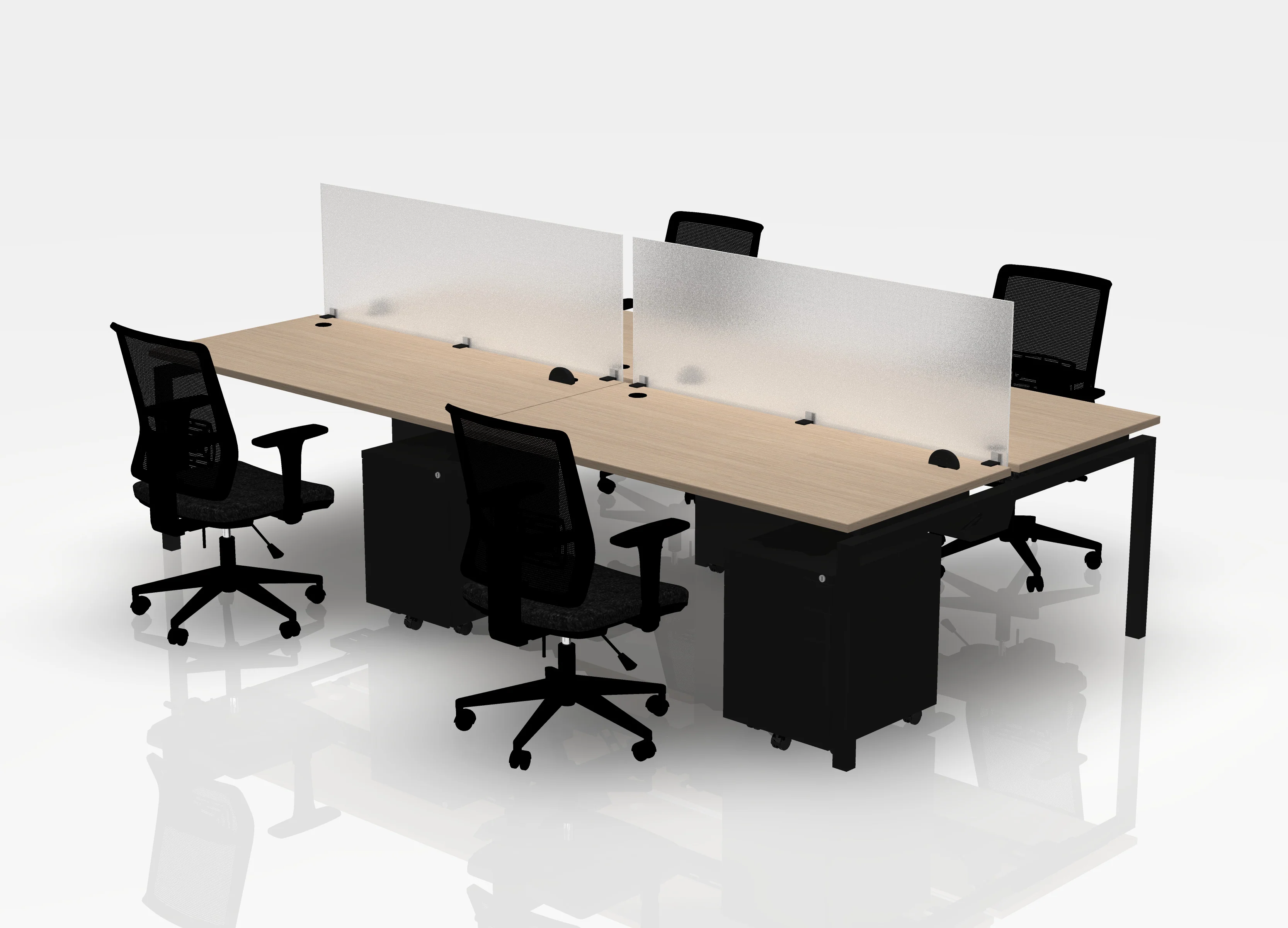 24" Jot Desk Bundle - Pod of 4 - Image 44
