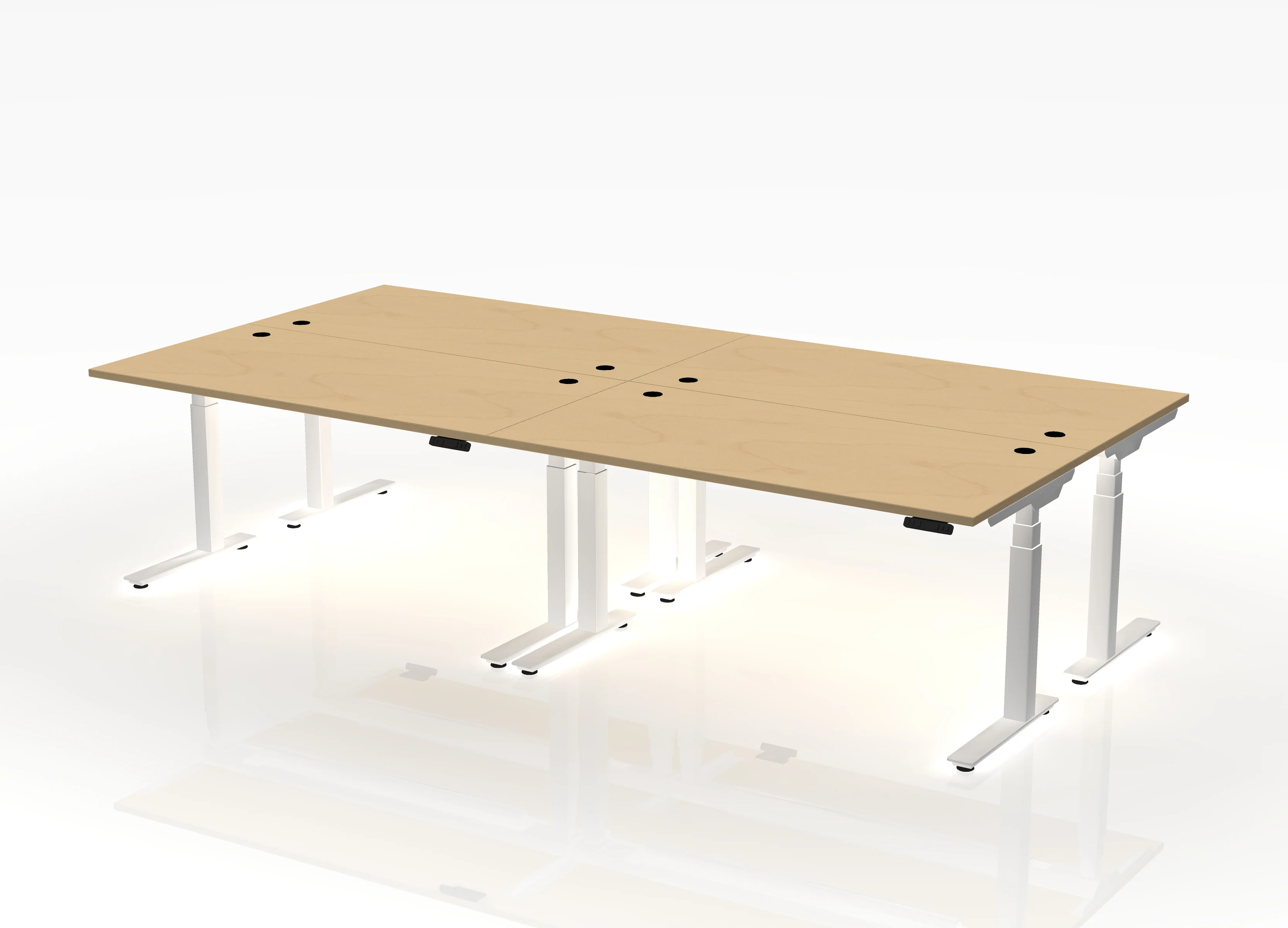 Think Desk Straight (sit to stand) - Pod of 4 - Image 14