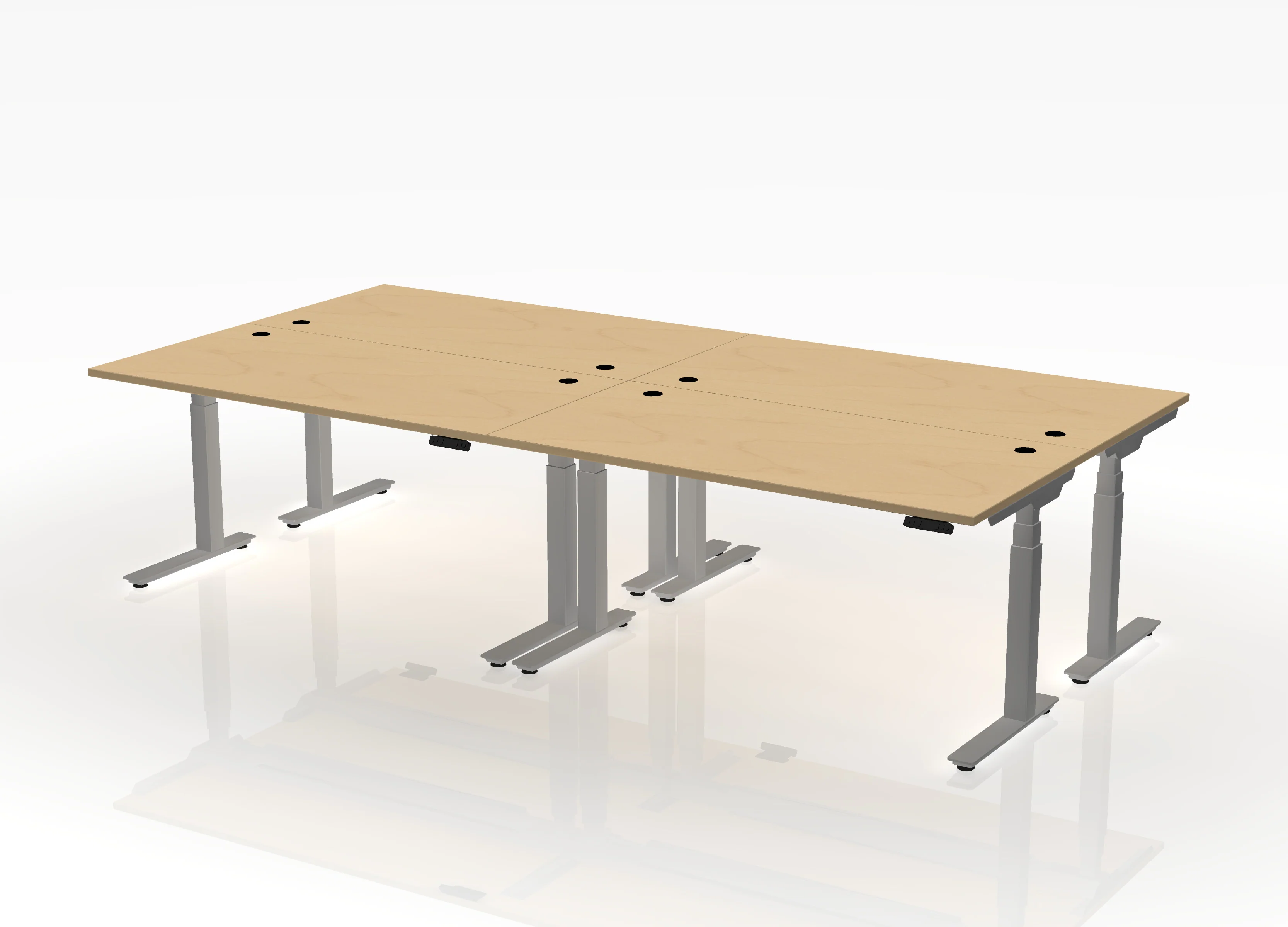 Think Desk Straight (sit to stand) - Pod of 4 - Image 16