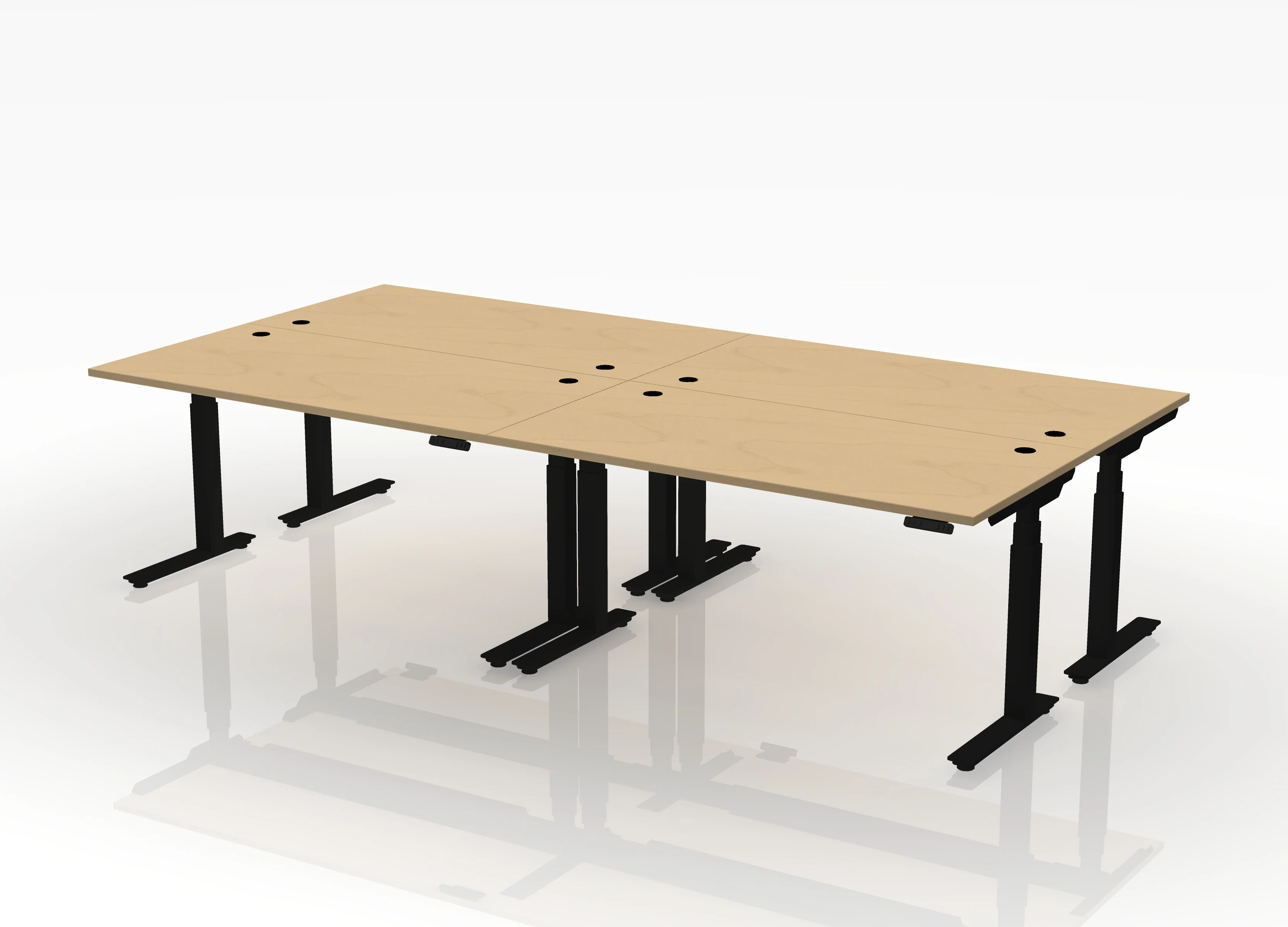 Think Desk Straight (sit to stand) - Pod of 4 - Image 28