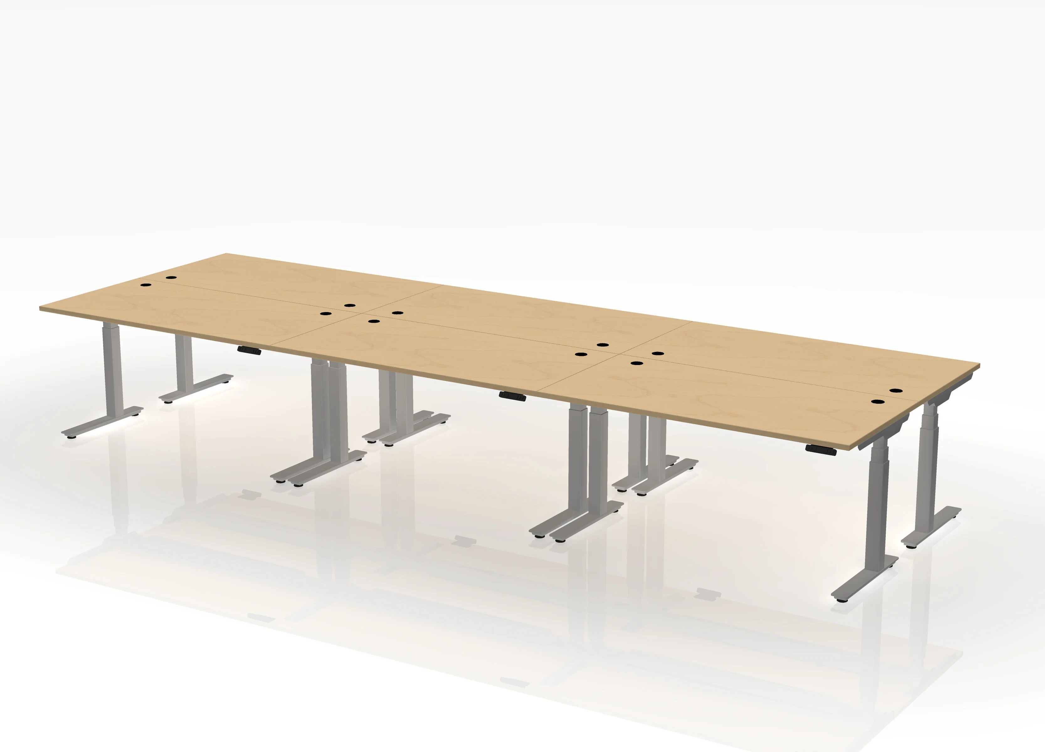 Think Desk Straight (sit to stand) - Pod of 6 - Image 17