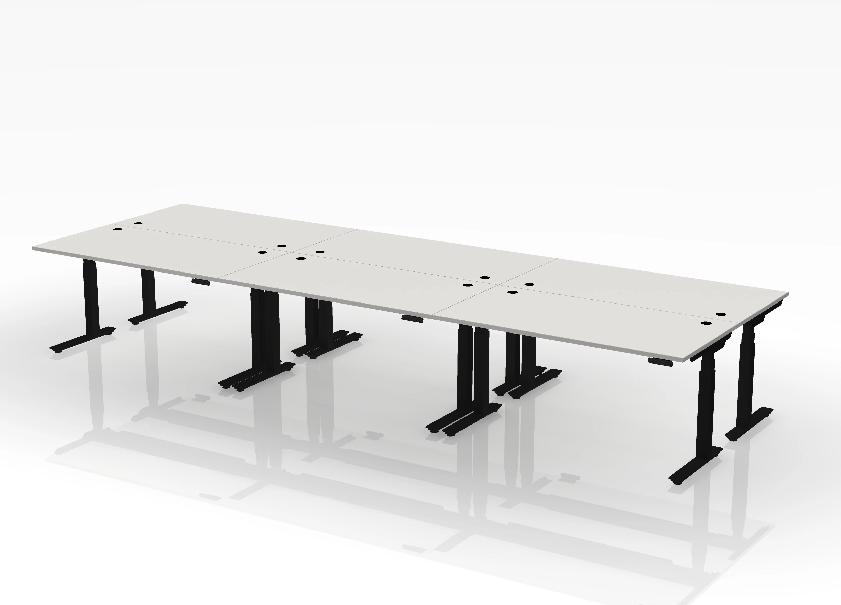 Think Desk Straight (sit to stand) - Pod of 6 - Image 24