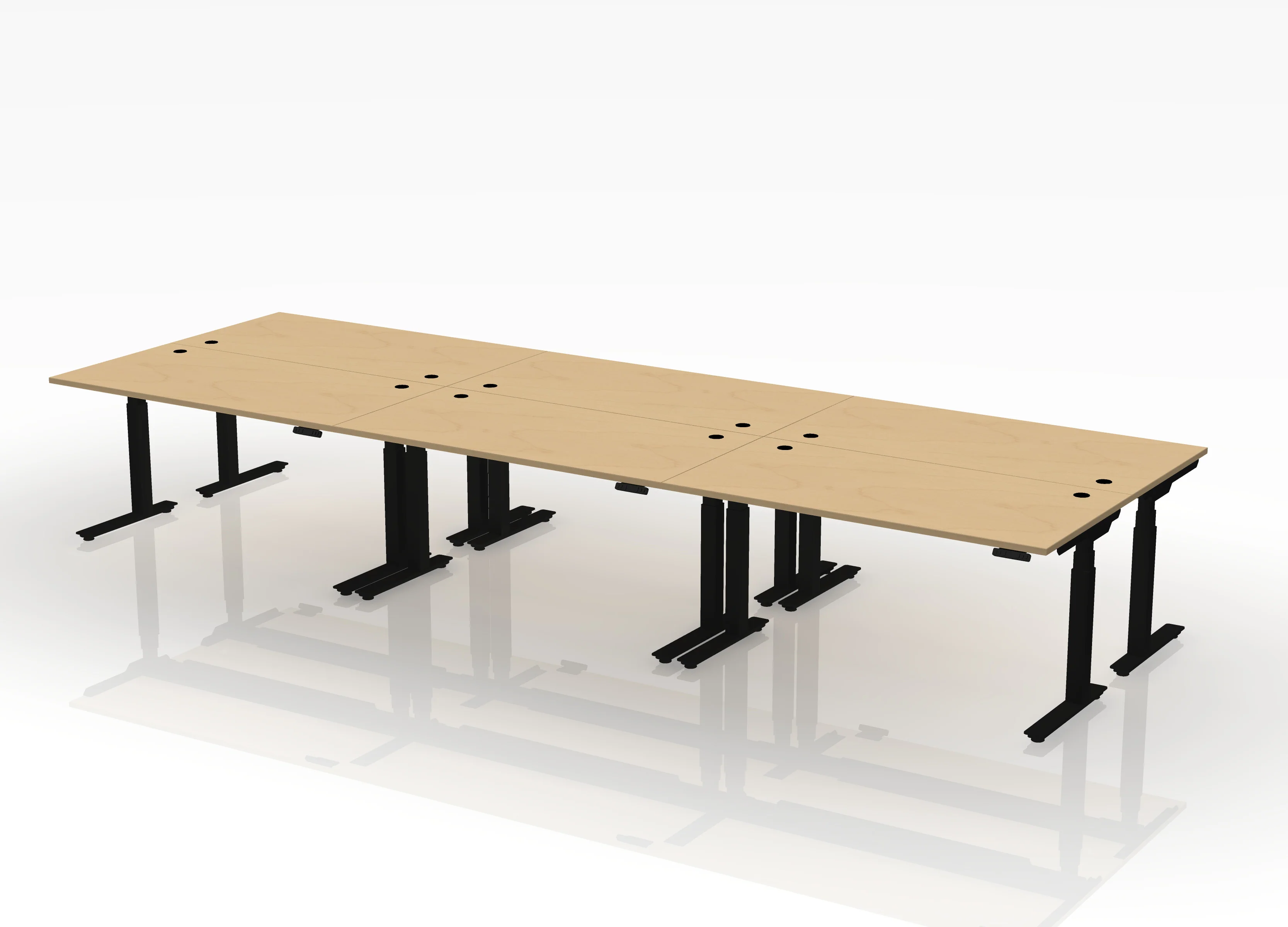 Think Desk Straight (sit to stand) - Pod of 6 - Image 38