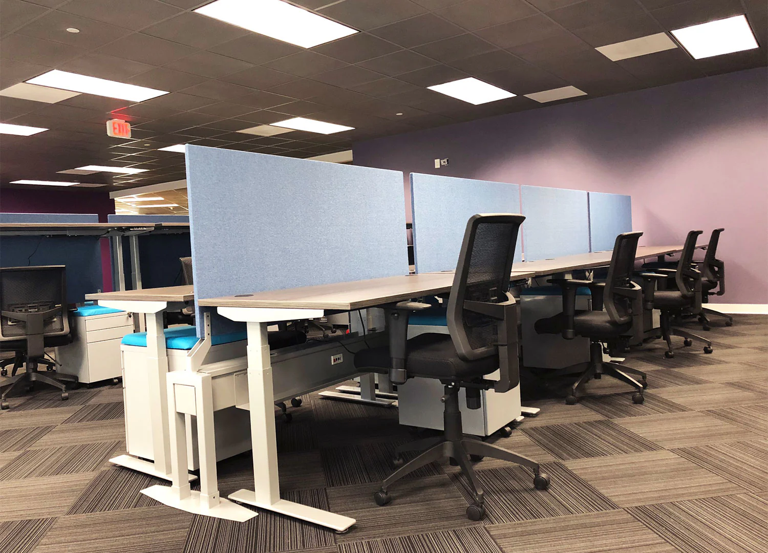 Think Desk Straight (sit to stand) - Pod of 6 - Image 6