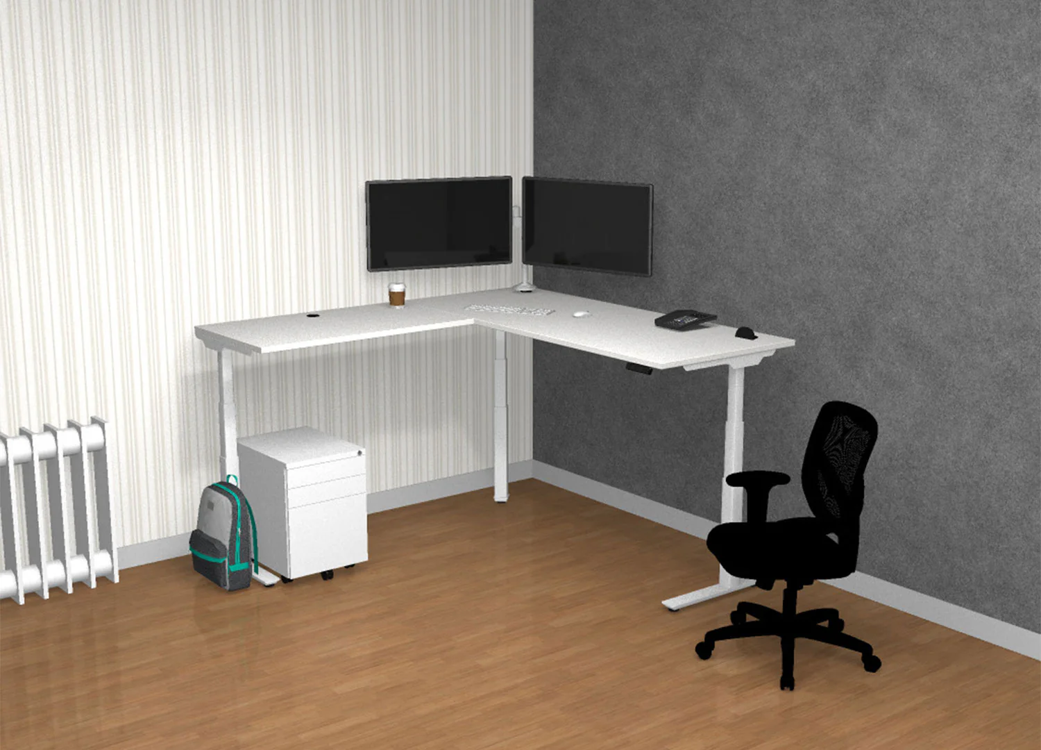 Think Desk L-Shape - Image 10