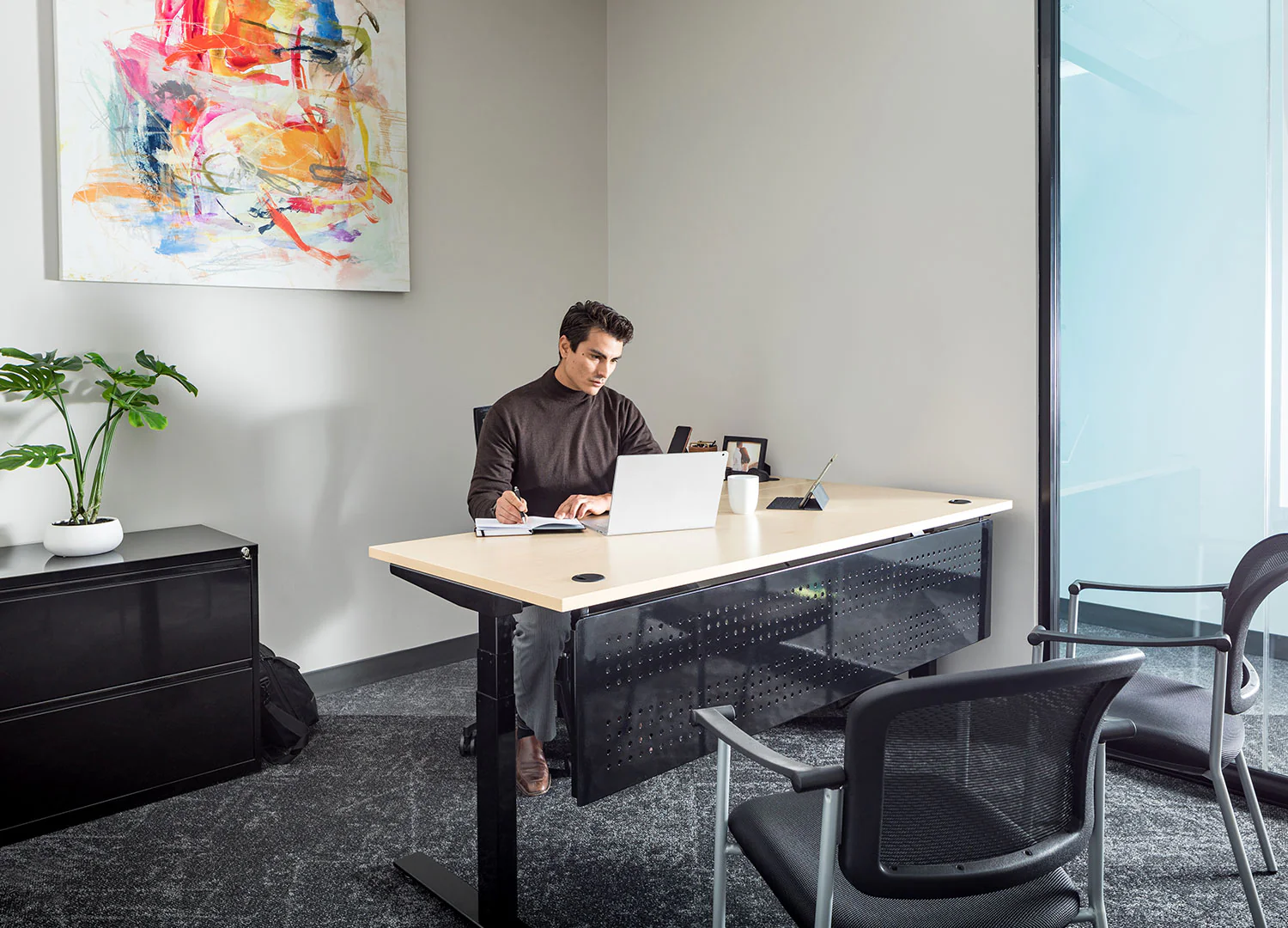 Think Desk L-Shape - Image 4