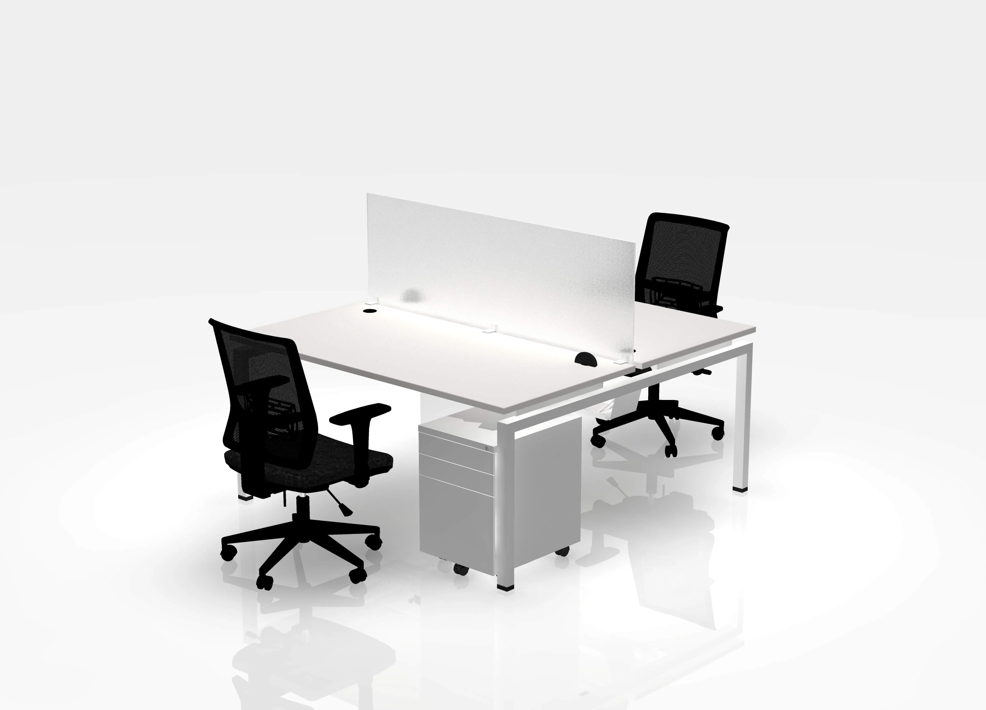 30" Jot Desk Bundle - Pod of 2 - Image 12
