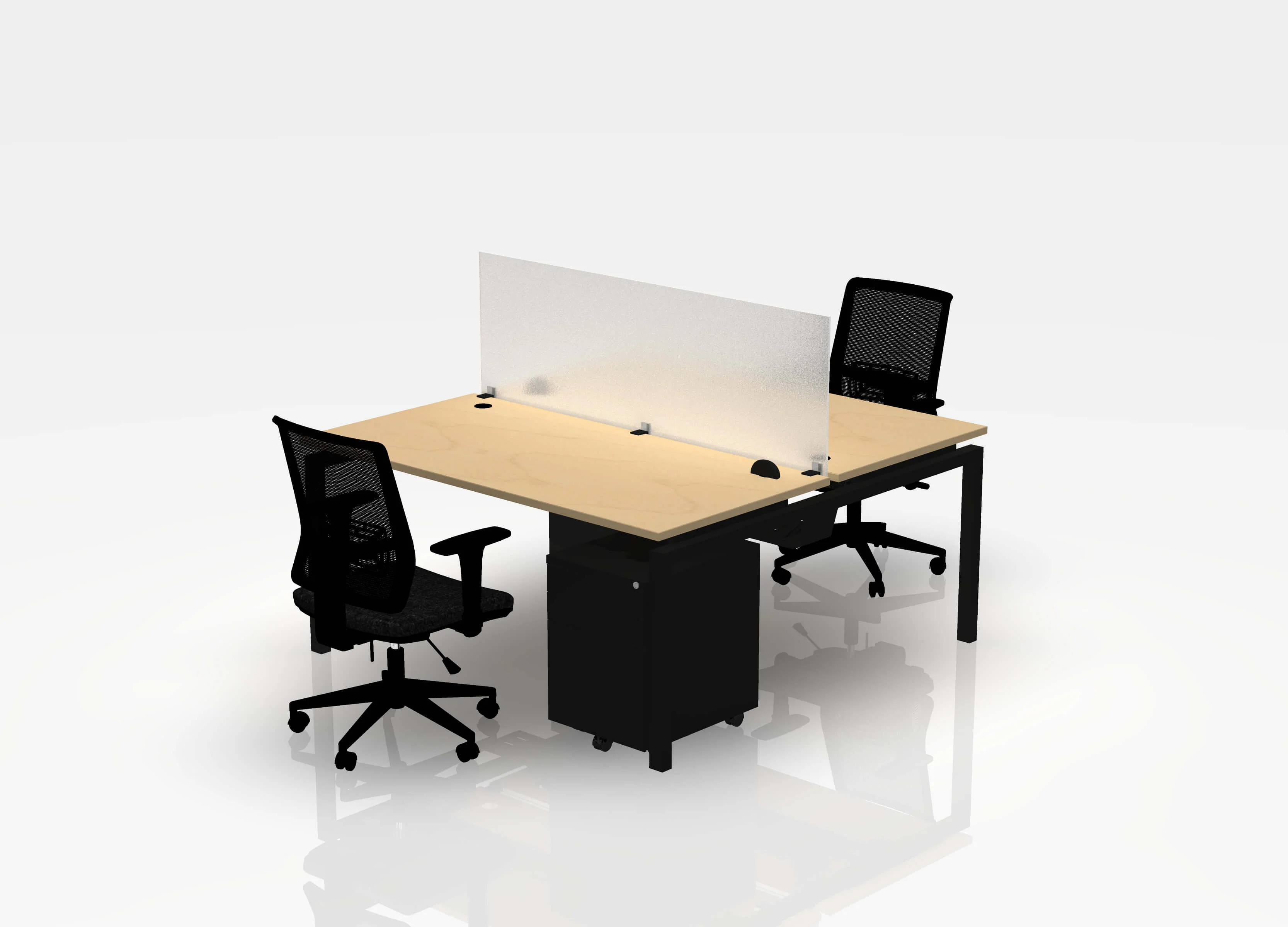30" Jot Desk Bundle - Pod of 2 - Image 13
