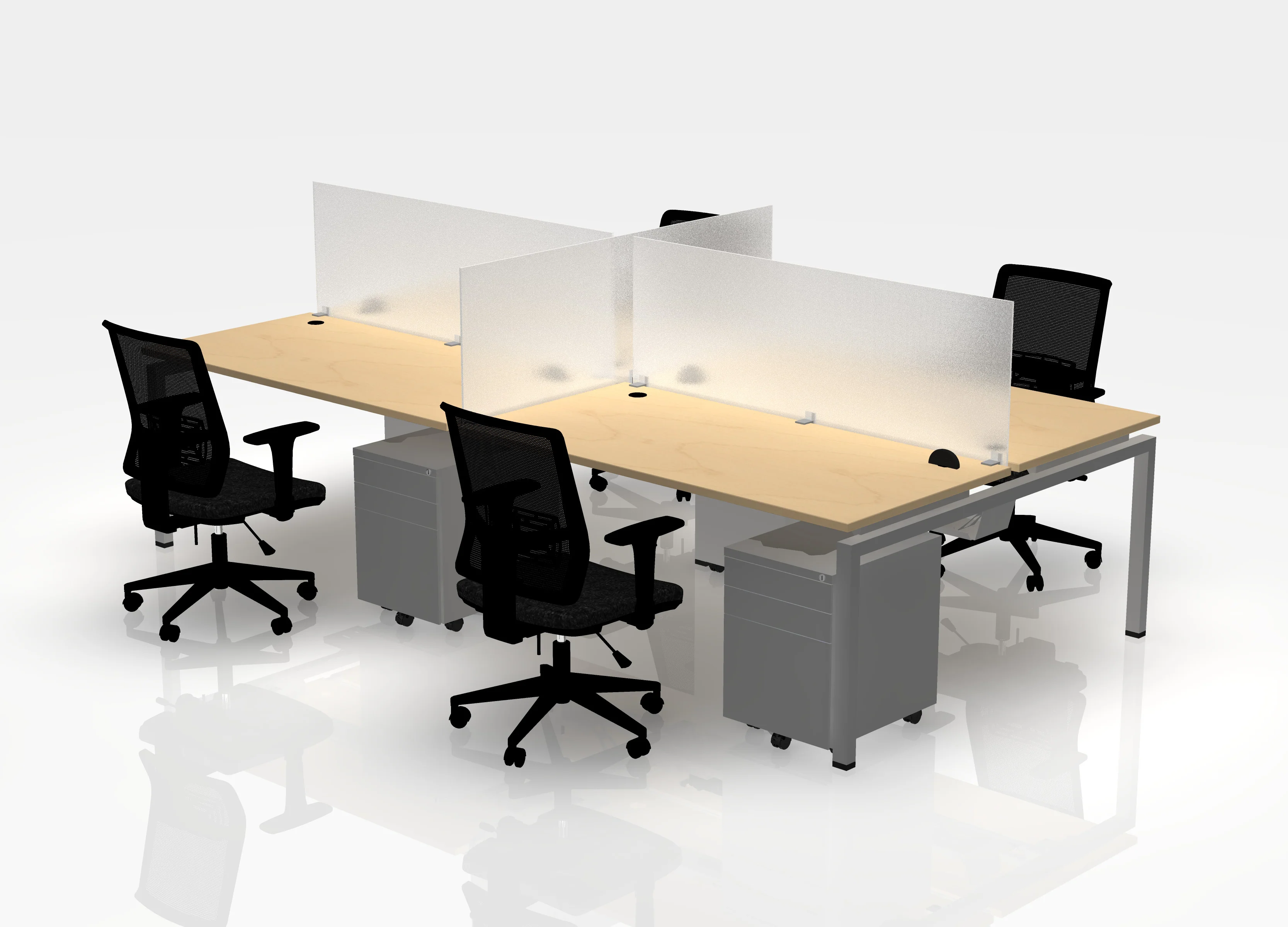 30" Jot Desk Bundle - Pod of 4 - Image 26