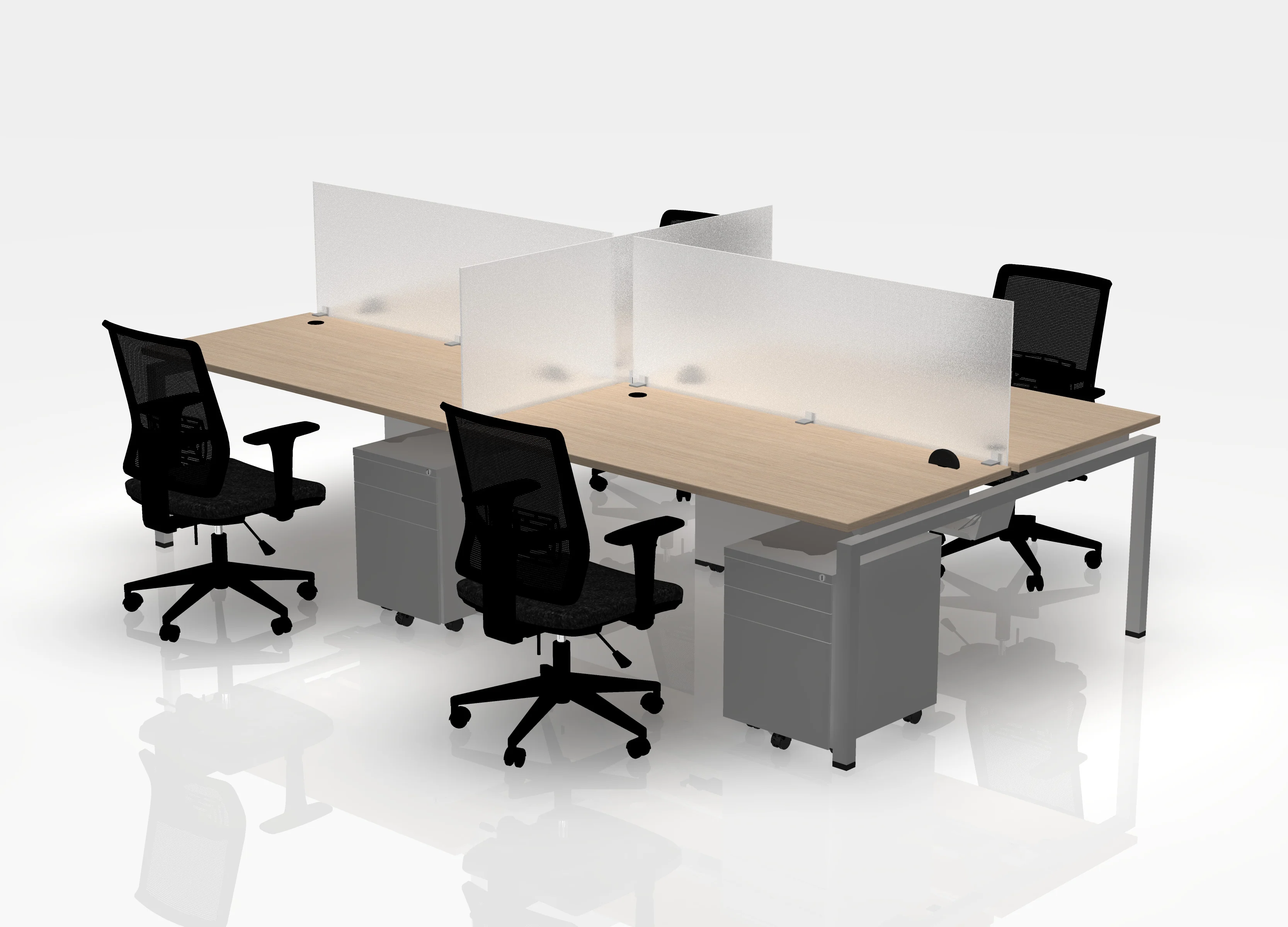 30" Jot Desk Bundle - Pod of 4 - Image 32