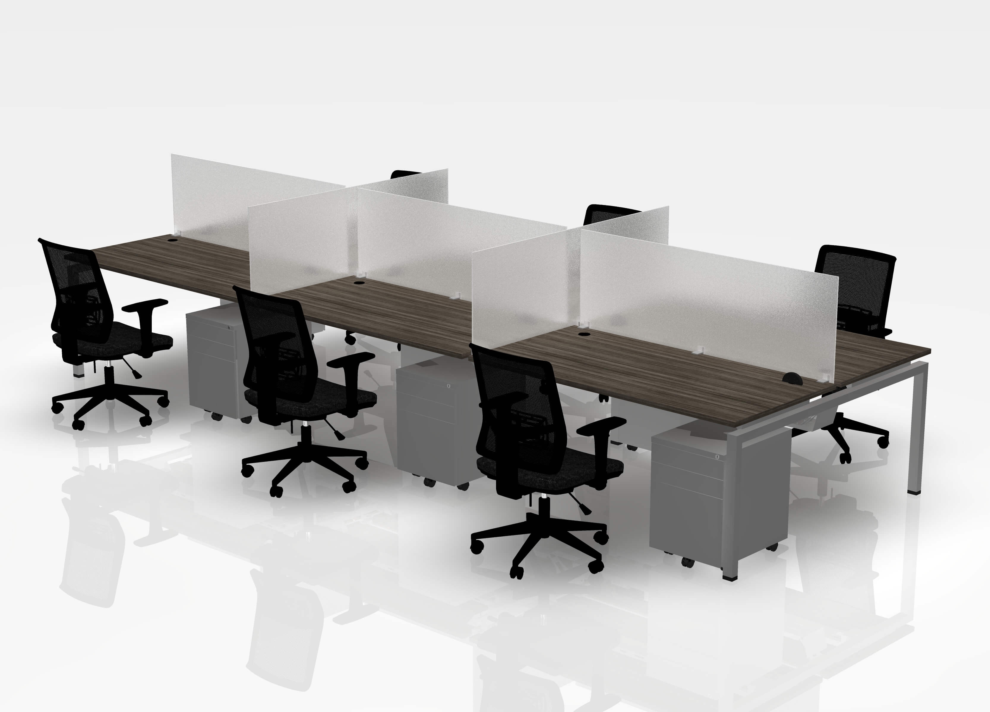 30" Jot Desk Bundle - Pod of 6 - Image 10
