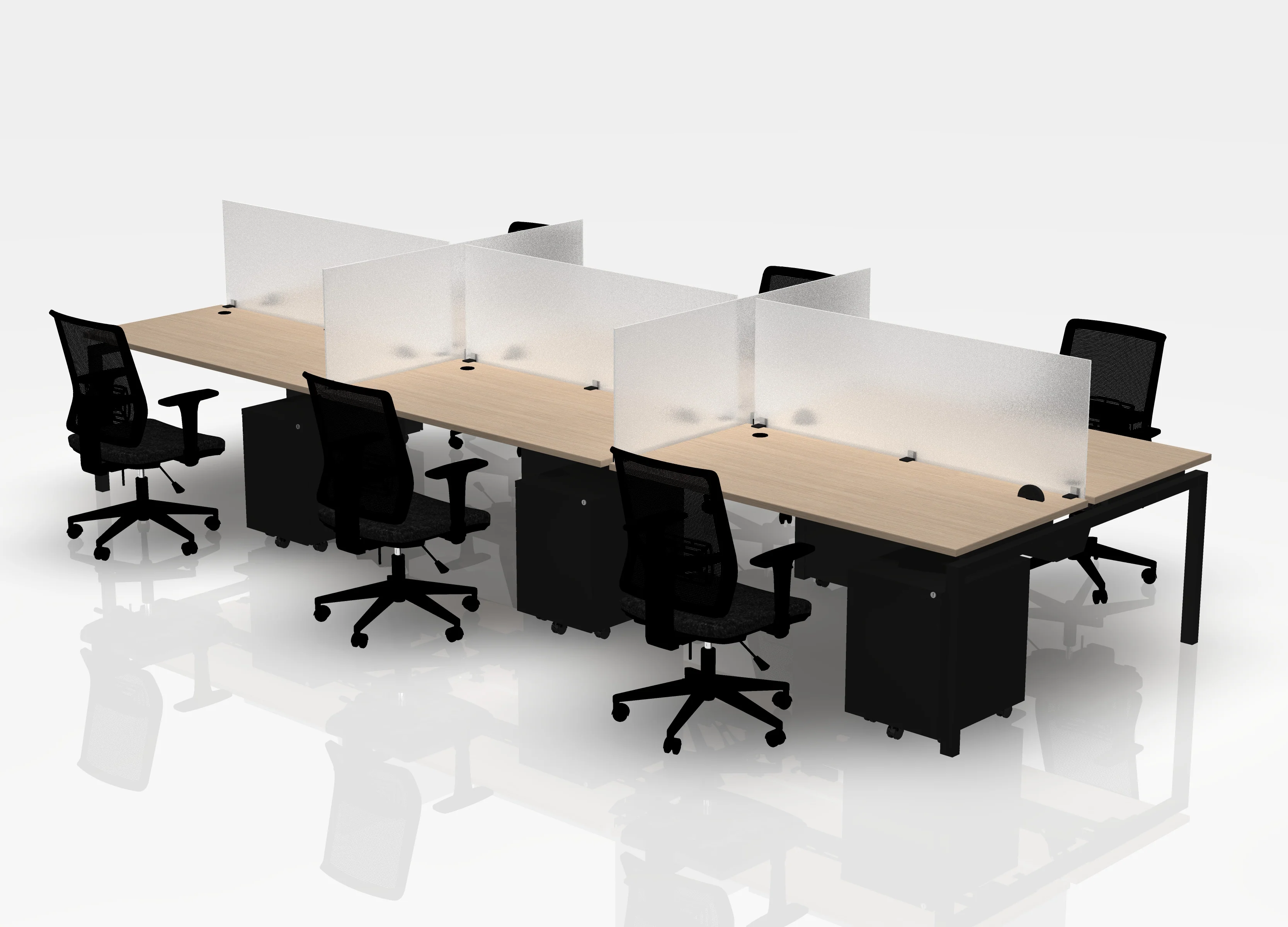 30" Jot Desk Bundle - Pod of 6 - Image 20