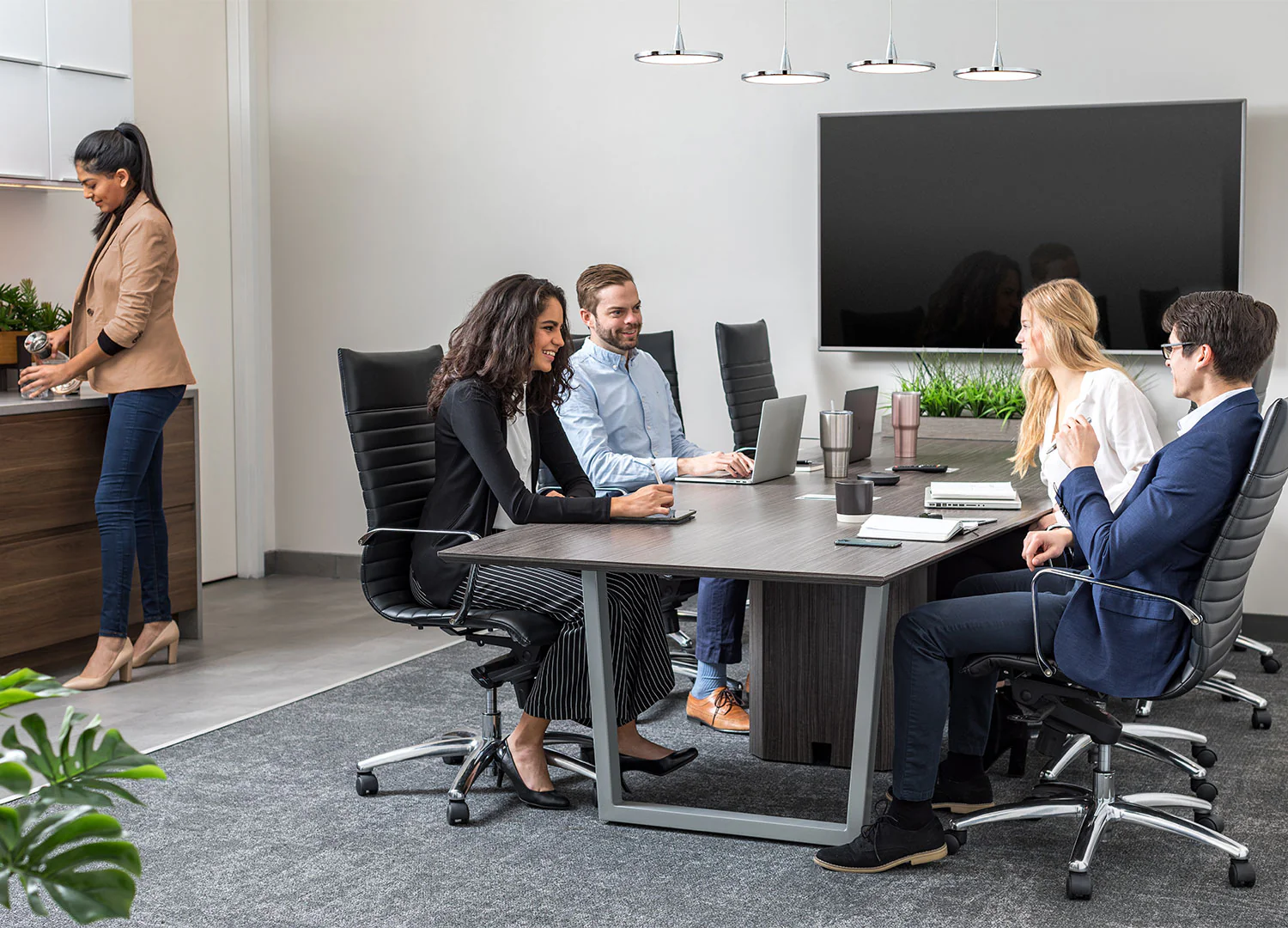 THREE60 Conference Table – Cabinet Base - Image 3