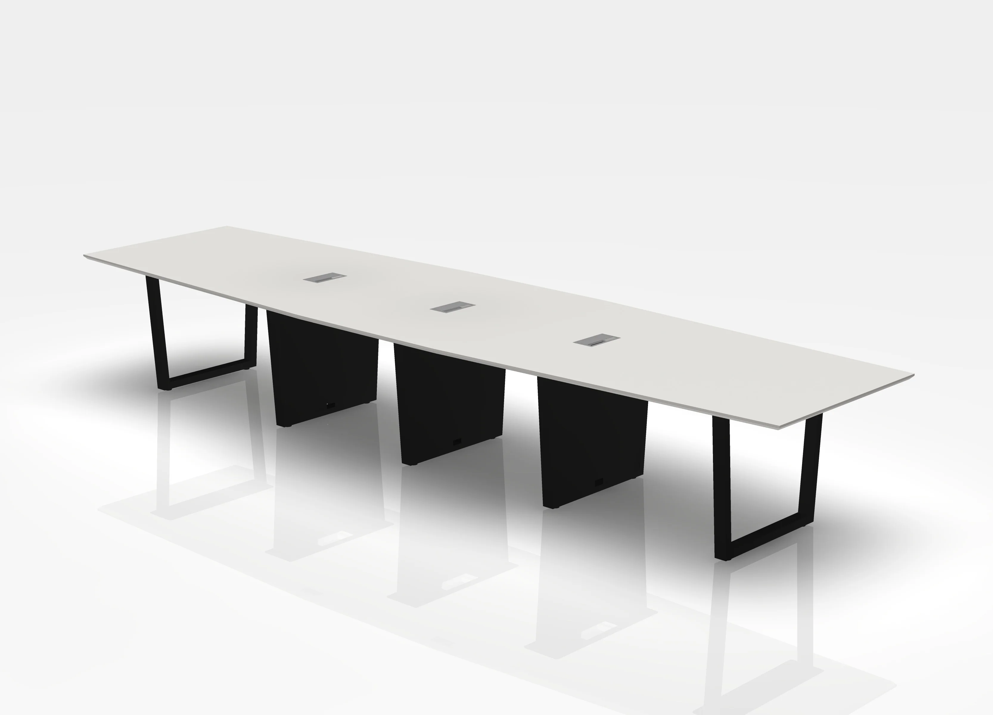 THREE60 Conference Table – Sleigh Leg - Image 36