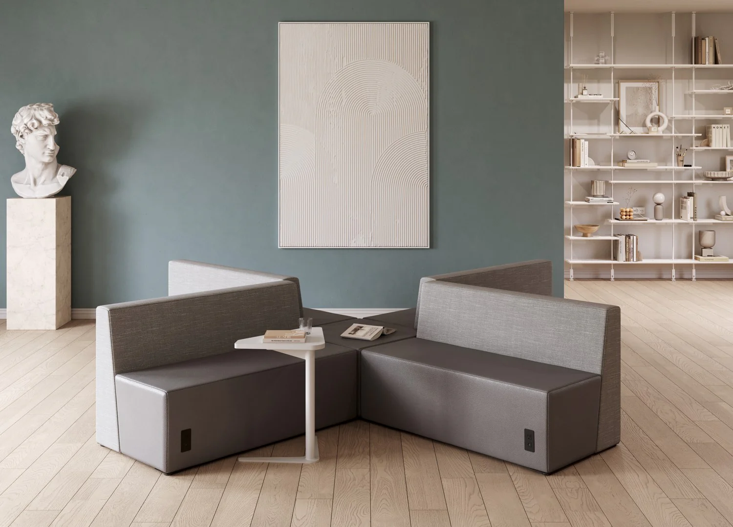 Modular Lounge Seating - 2 Seat Segment - Image 17