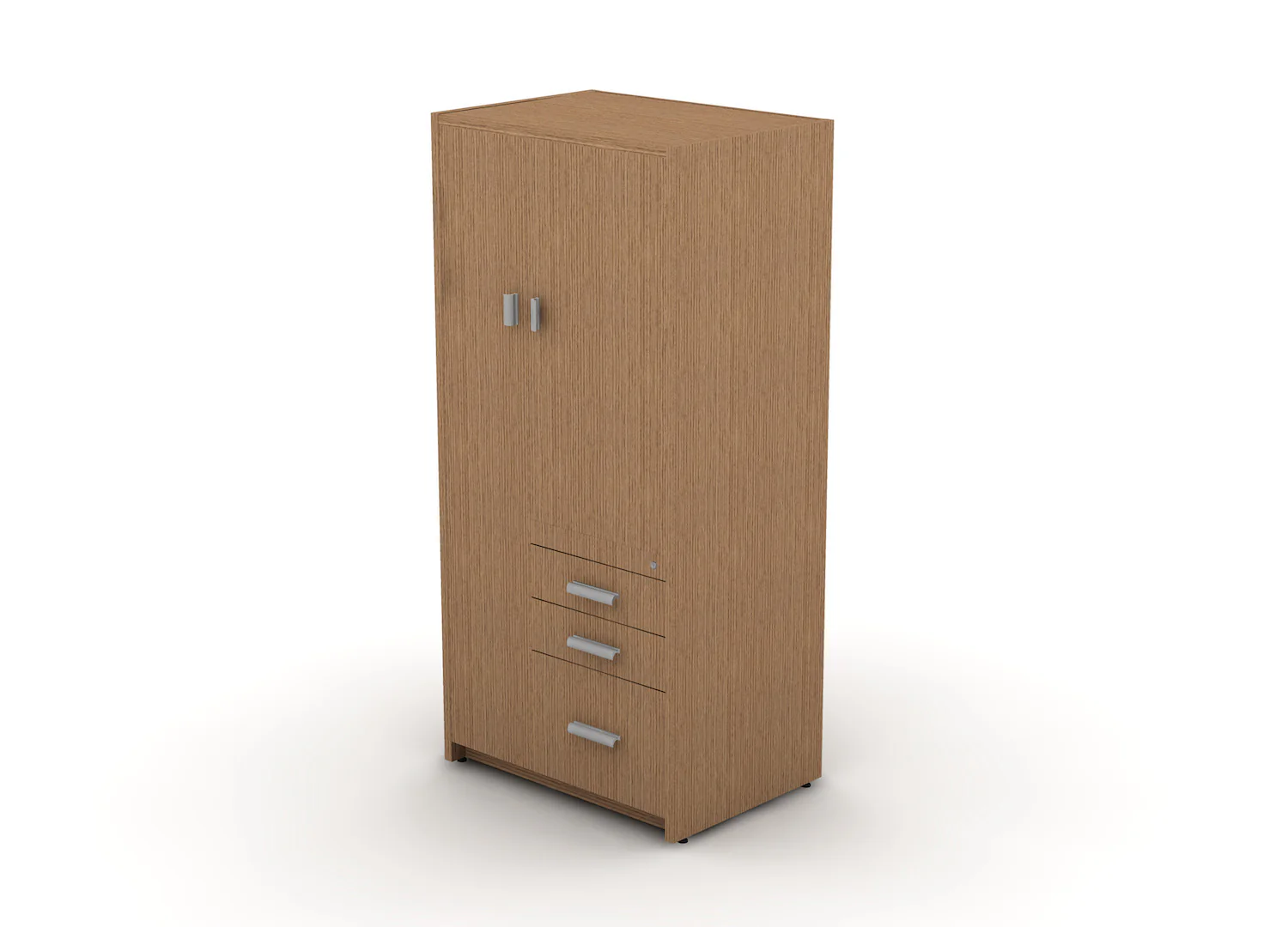 EDGE 3-Drawer Wardrobe - Image 8