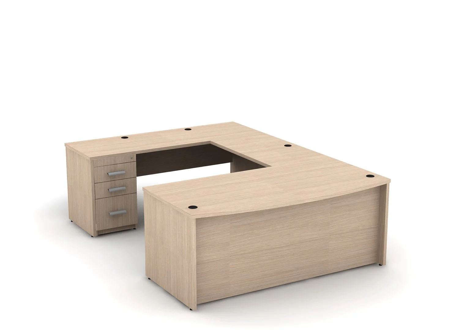 EDGE 71" U-Shape Desk - Image 44
