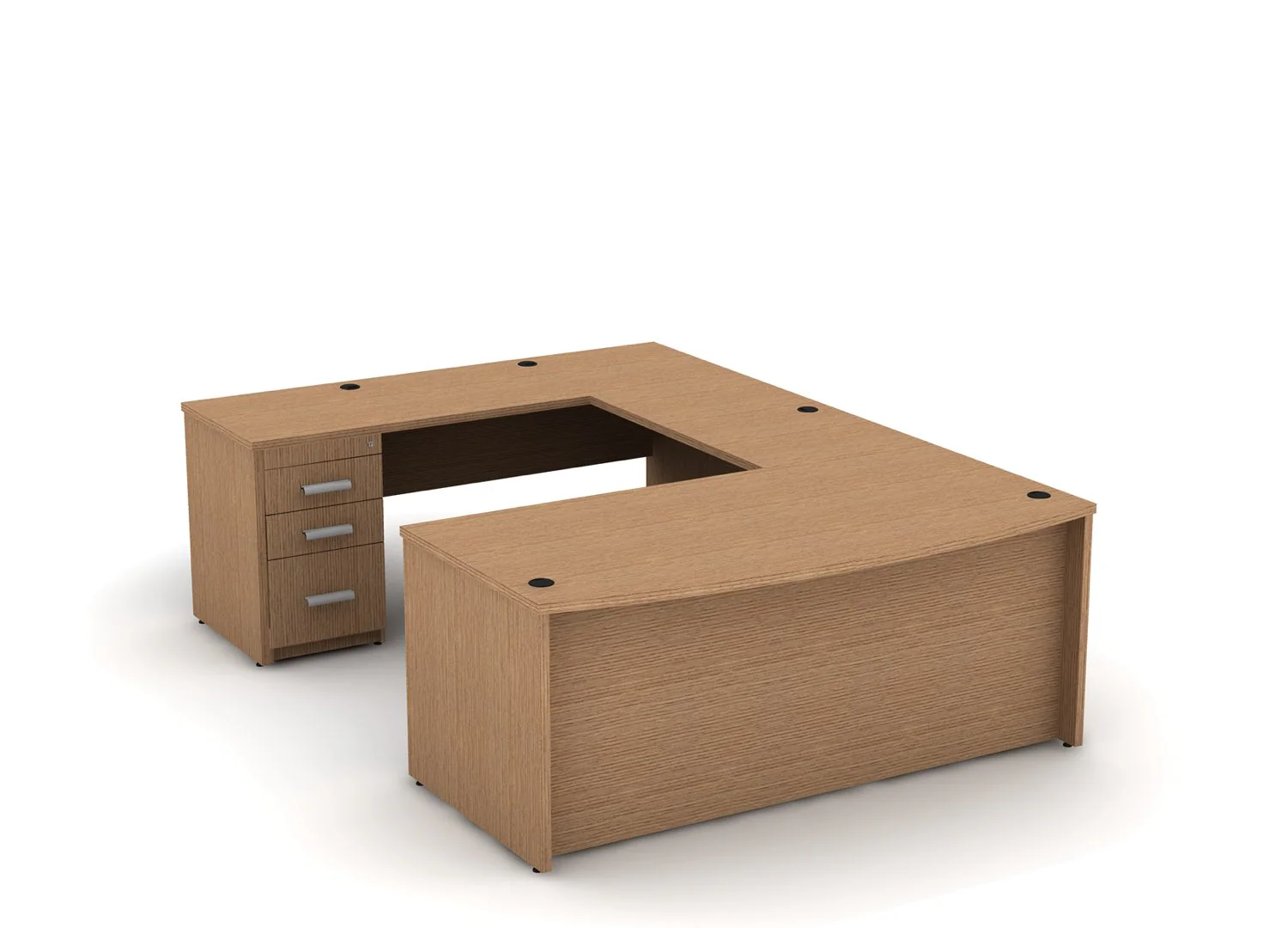 EDGE 71" U-Shape Desk - Image 46