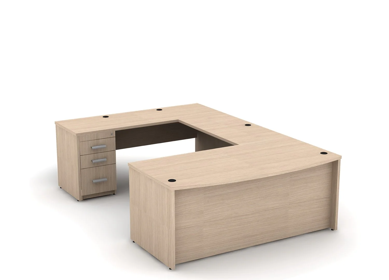 EDGE 71" U-Shape Desk - Image 50