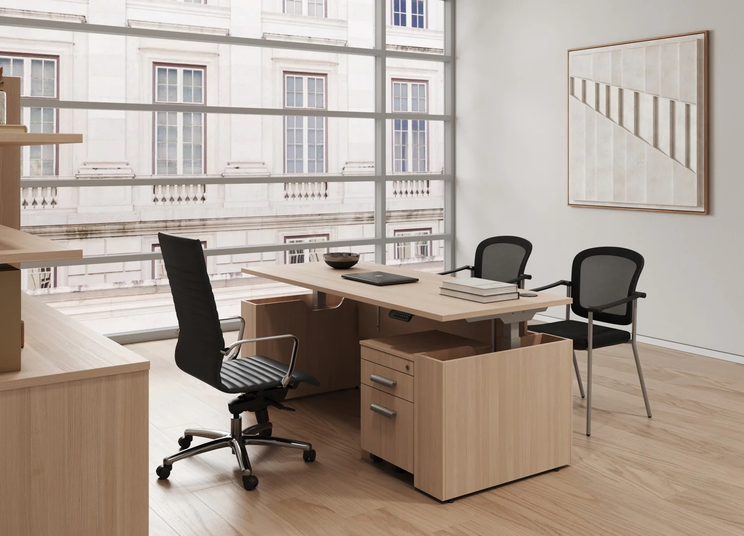 EDGE Height-Adjustable Desk Straight - Image 3