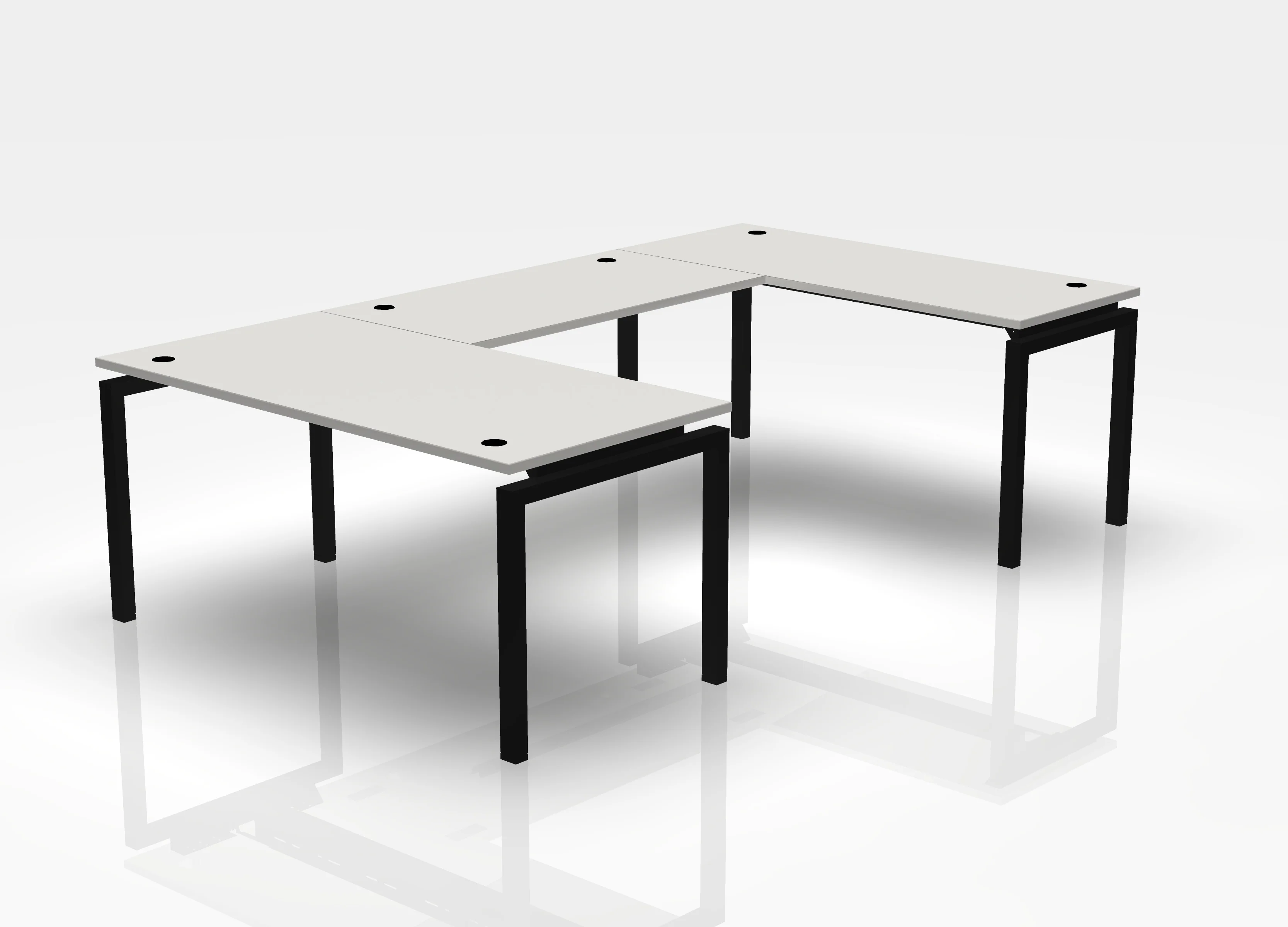 Jot Desk U-Shape - Image 10