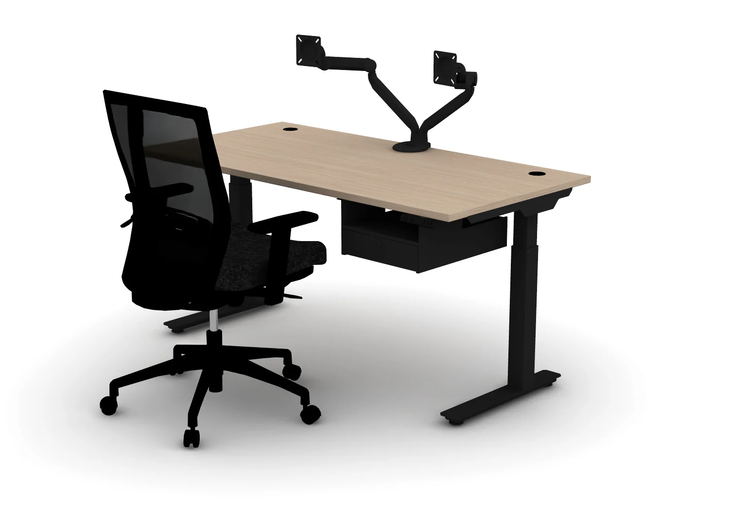 Luxe Office Bundle - Think Desk (sit to stand) - Image 16