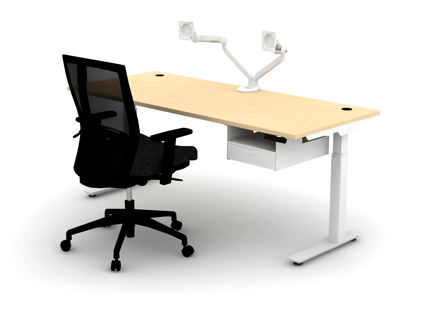 Luxe Office Bundle - Think Desk (sit to stand) - Image 30