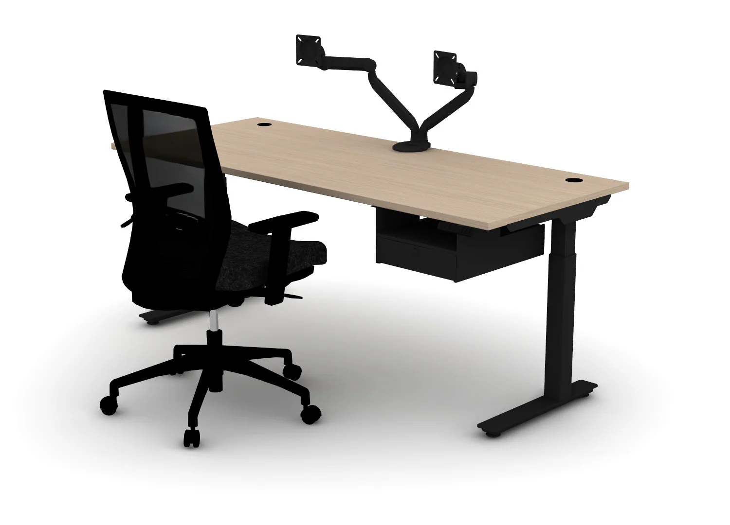 Luxe Office Bundle - Think Desk (sit to stand) - Image 31
