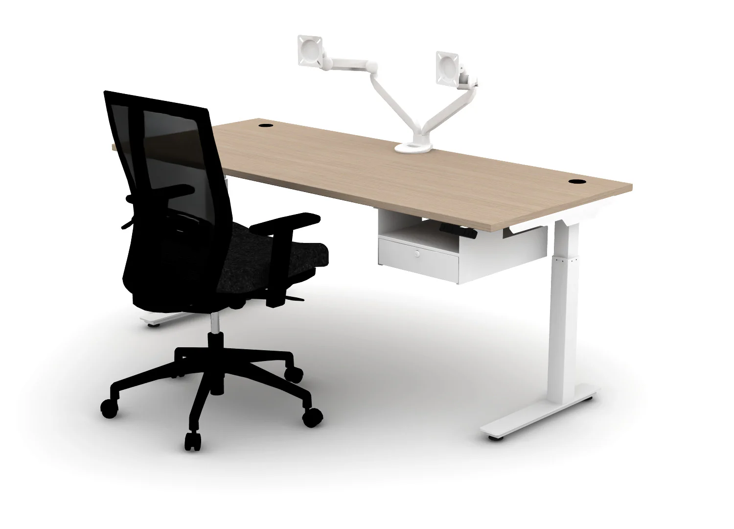 Luxe Office Bundle - Think Desk (sit to stand) - Image 33