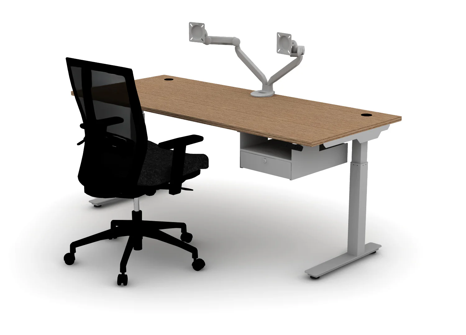 Luxe Office Bundle - Think Desk (sit to stand) - Image 35