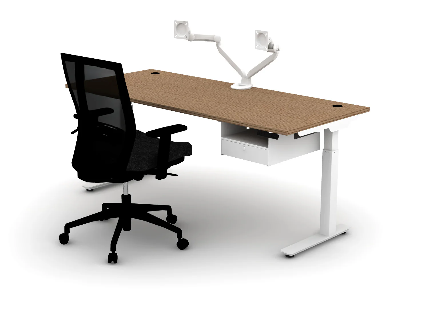 Luxe Office Bundle - Think Desk (sit to stand) - Image 36