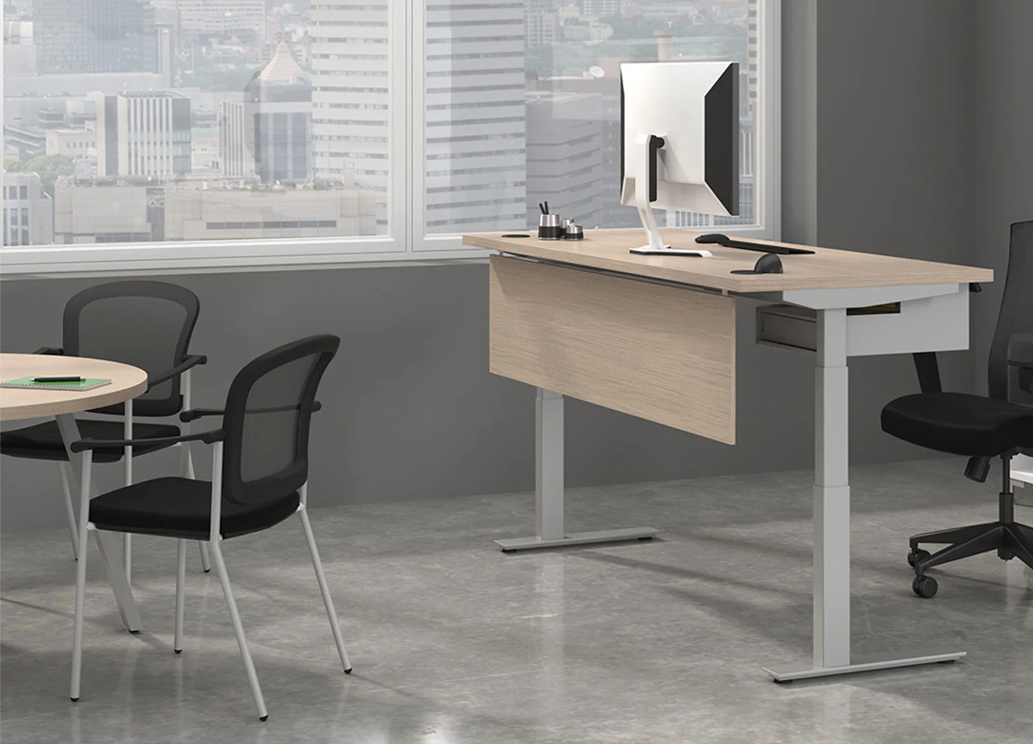 Premium Office Bundle – Think Desk (sit to stand) - Image 4