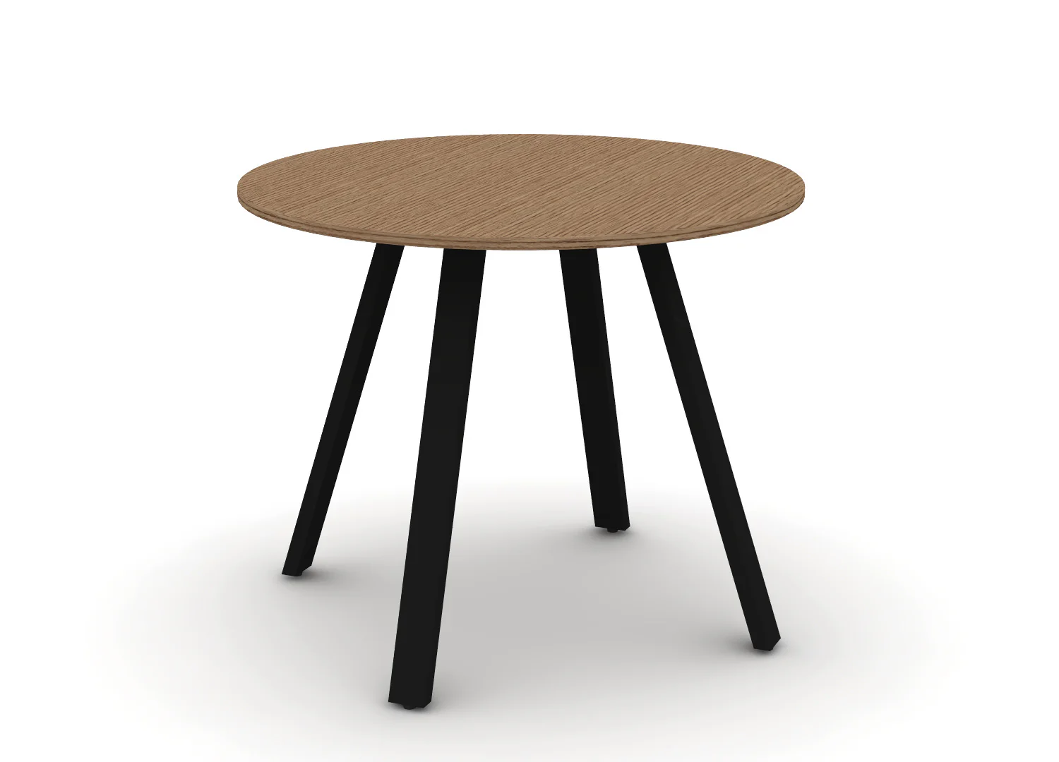 Round Angled-Leg Table – Standing Height - Image 45