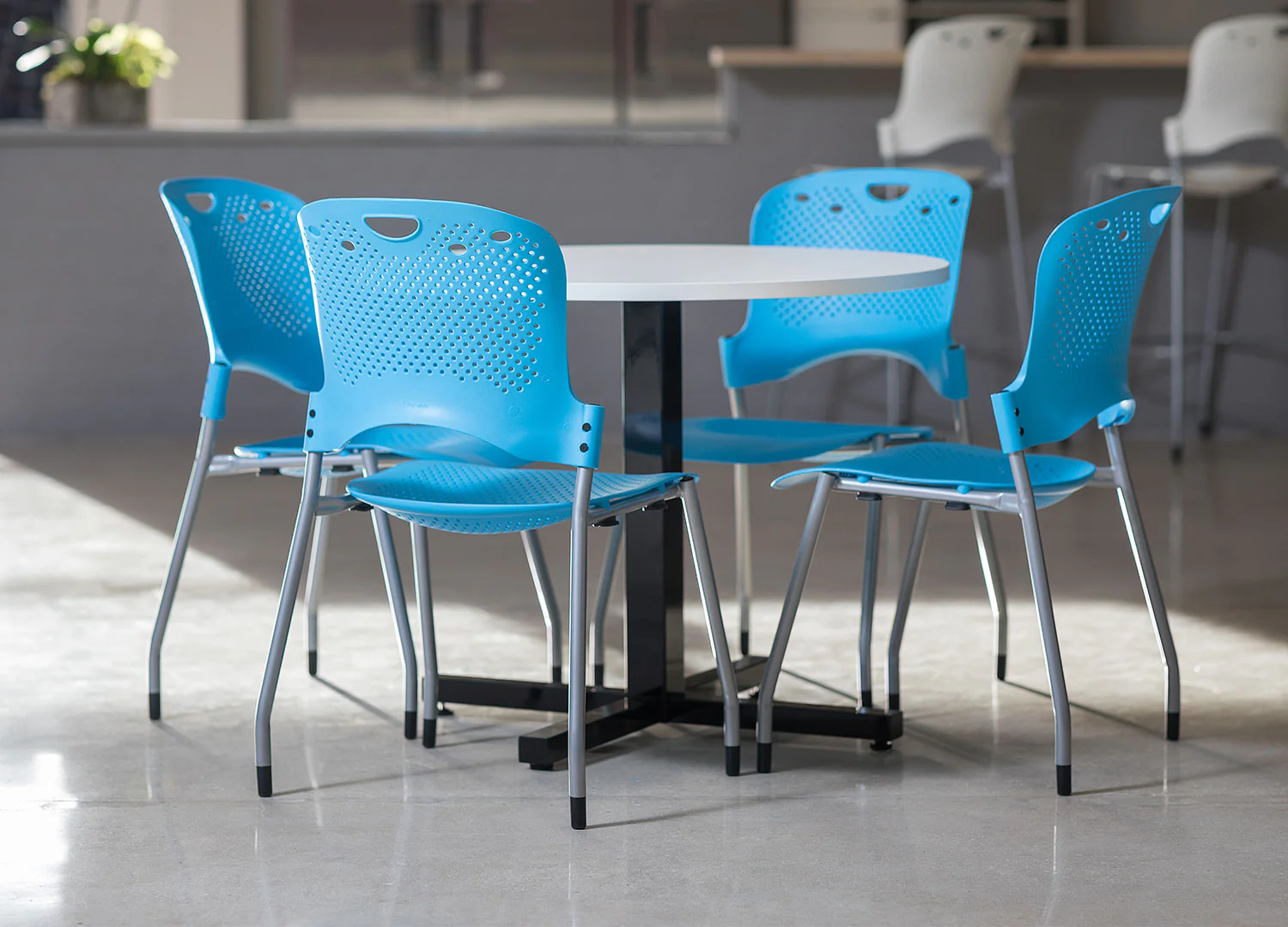 Round X-Base Multipurpose Table - Image 6