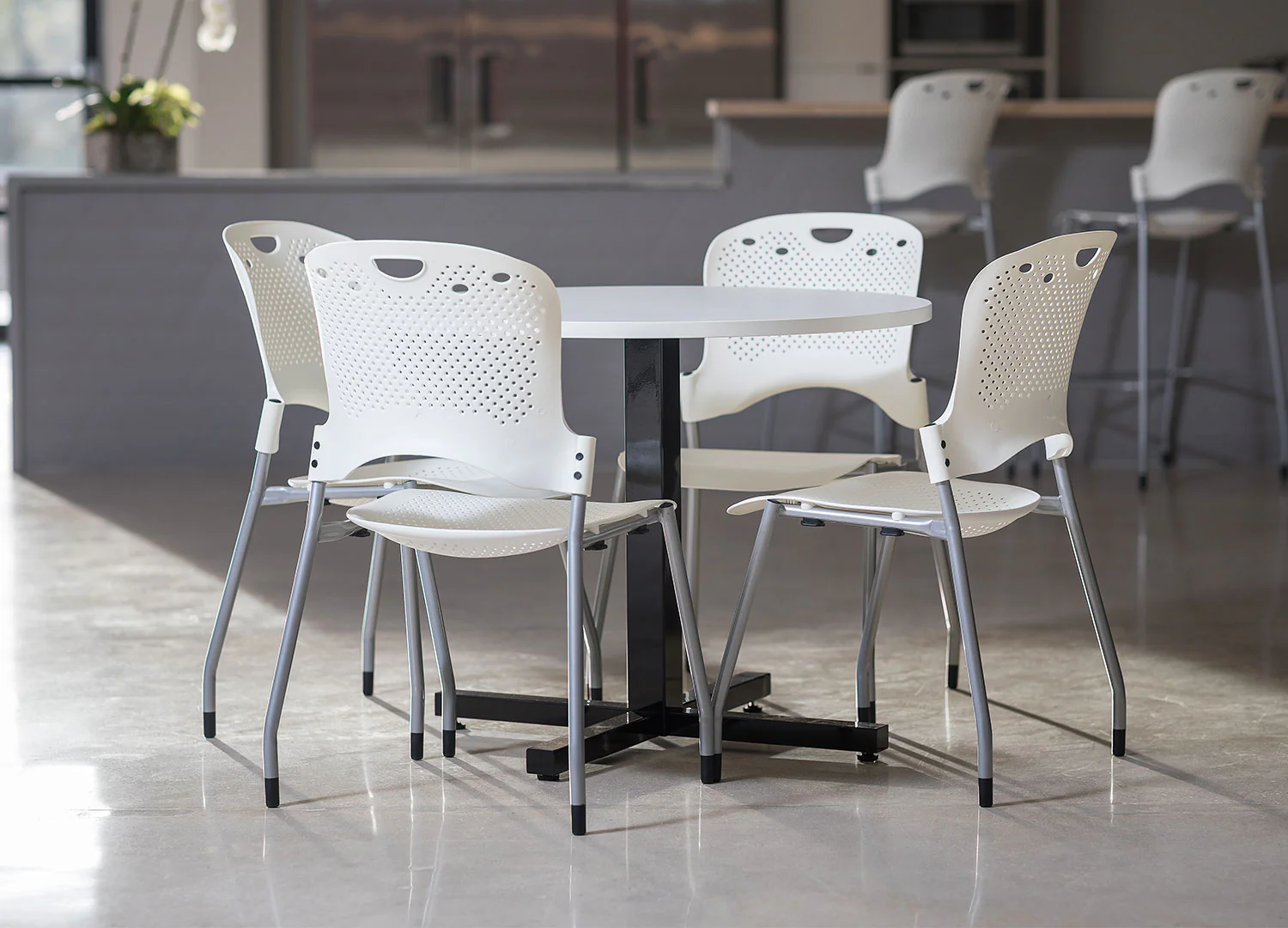 Round X-Base Multipurpose Table - Image 7