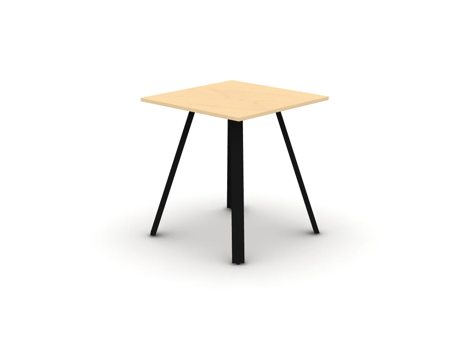 Square Angled-Leg Table – Standing-Height - Image 7
