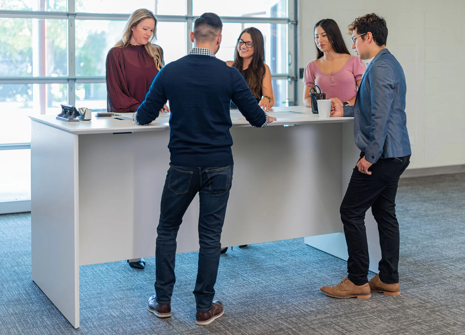 Standing-Height Collaboration Table - Image 4
