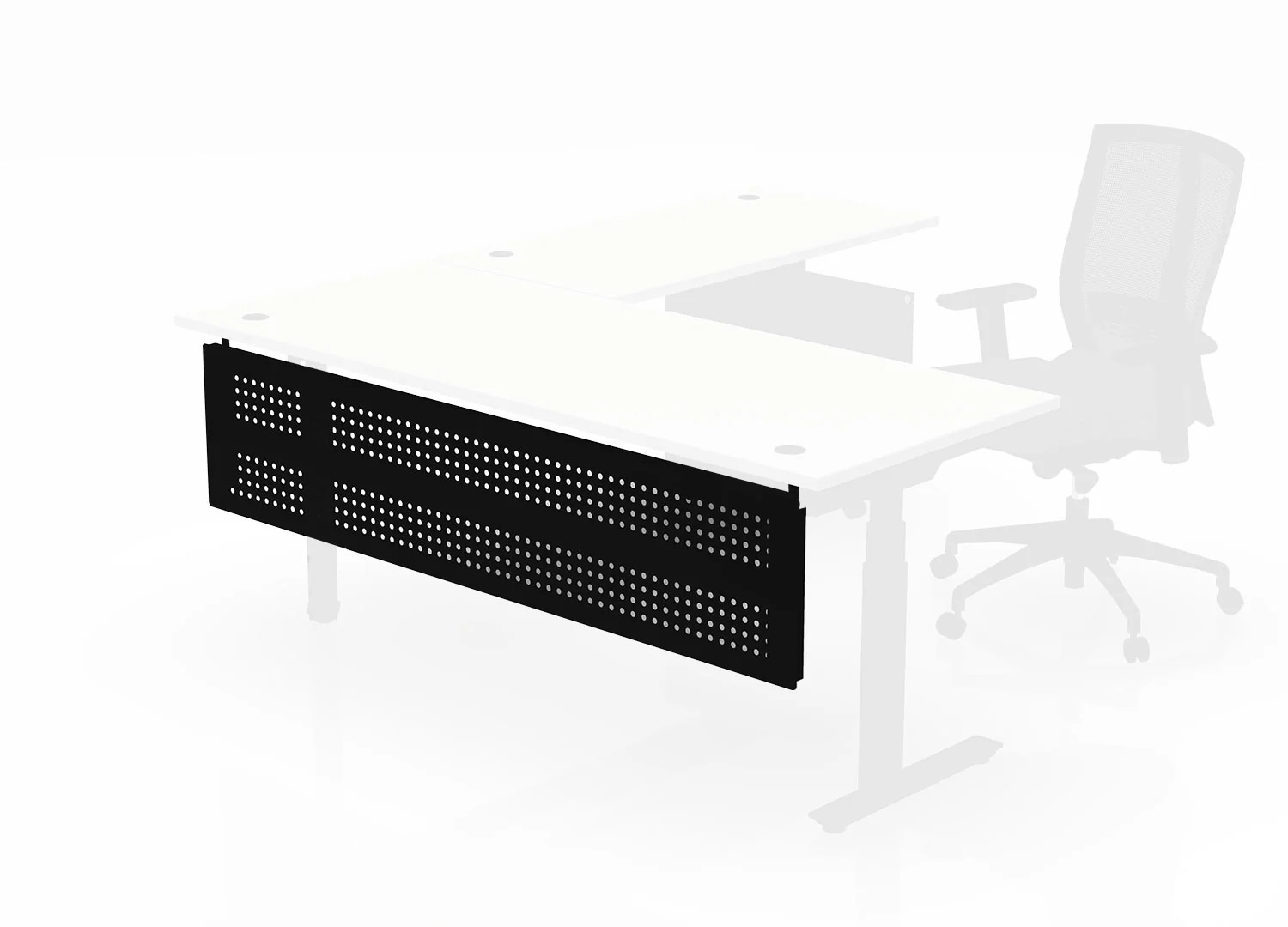 Steel Desk Modesty Panel - Image 12