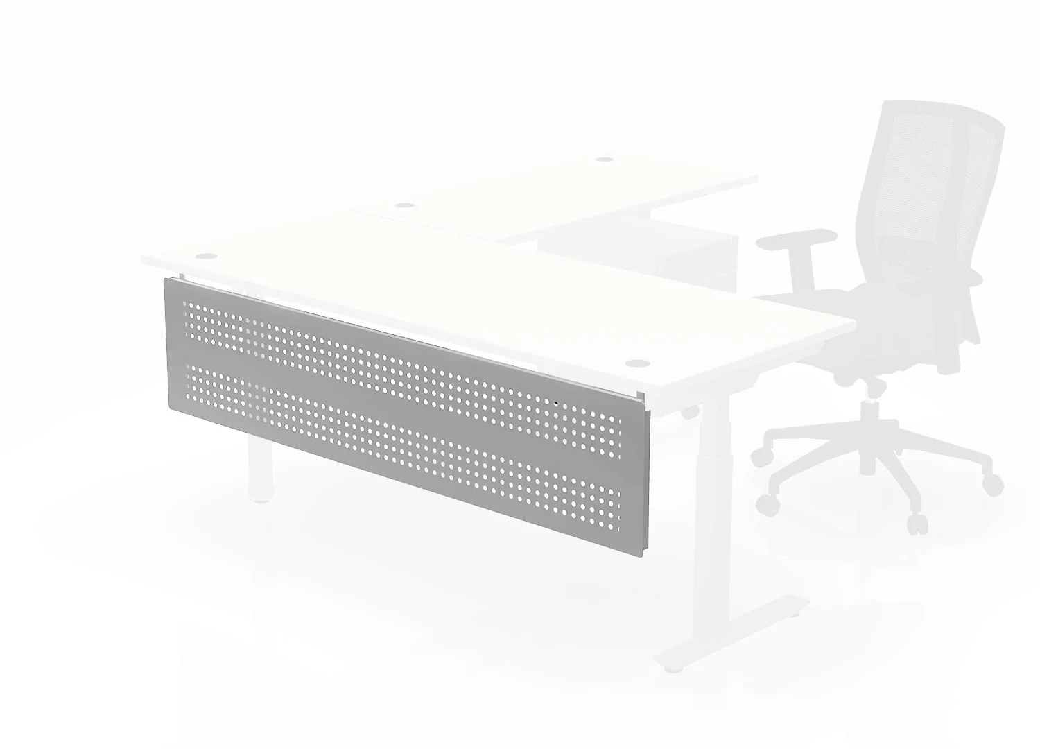Steel Desk Modesty Panel - Image 13